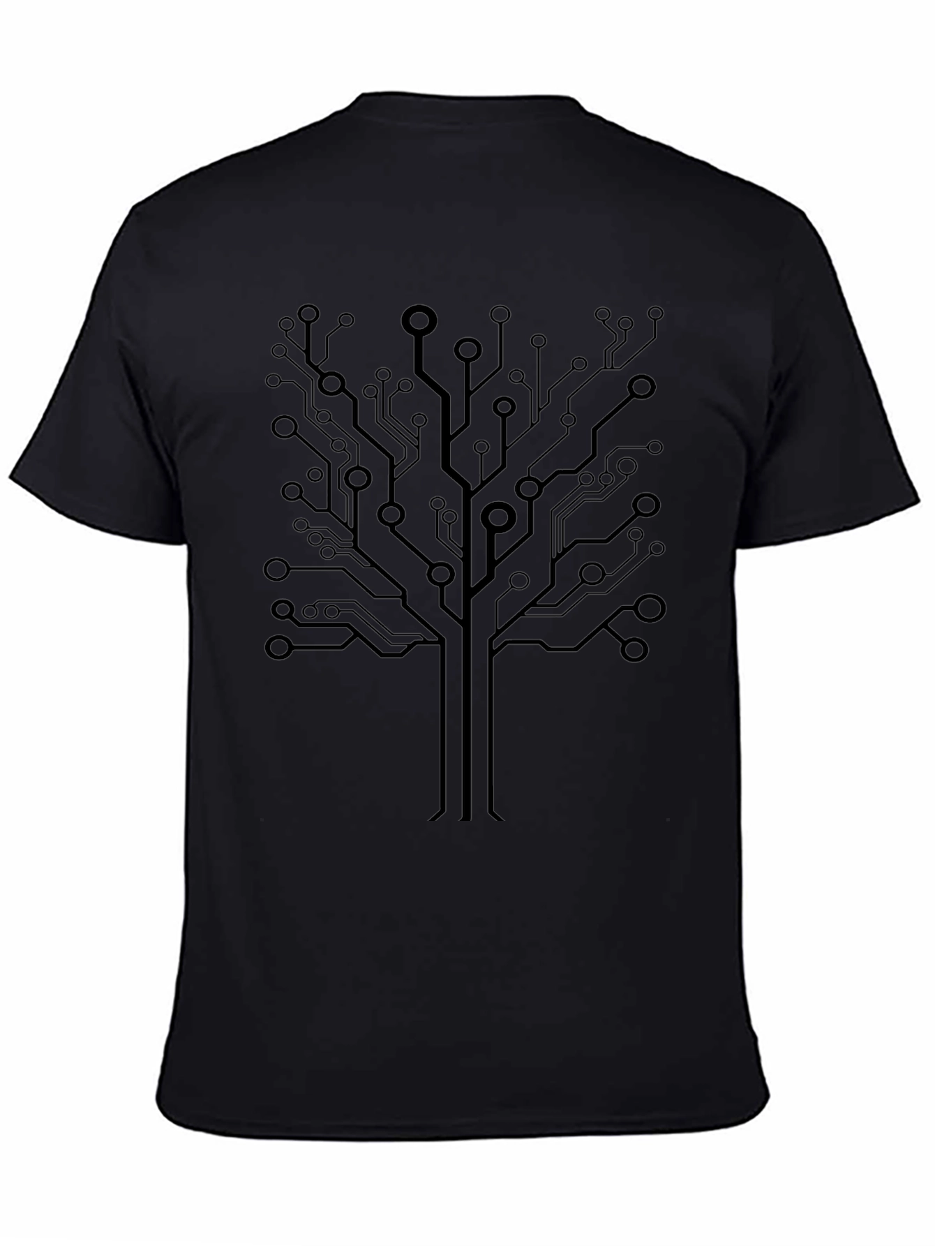 Tech Tree Graphic T-Shirt - Unique Geek Style