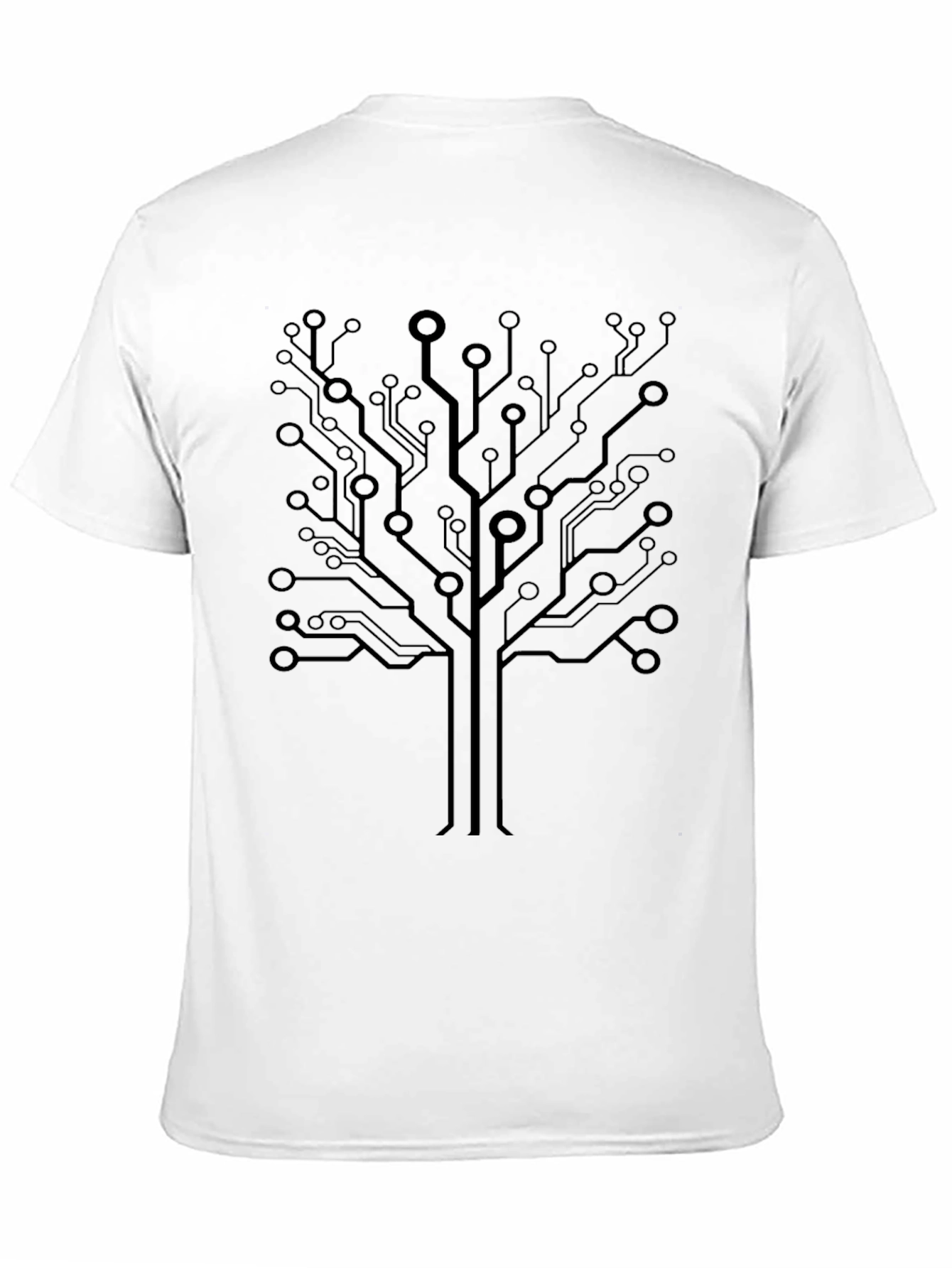 Tech Tree Graphic T-Shirt - Unique Geek Style
