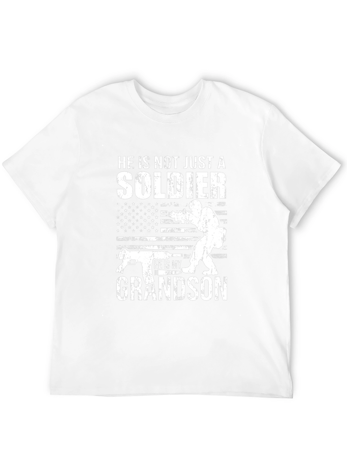 Grandson Soldier Graphic Tee - Patriotic