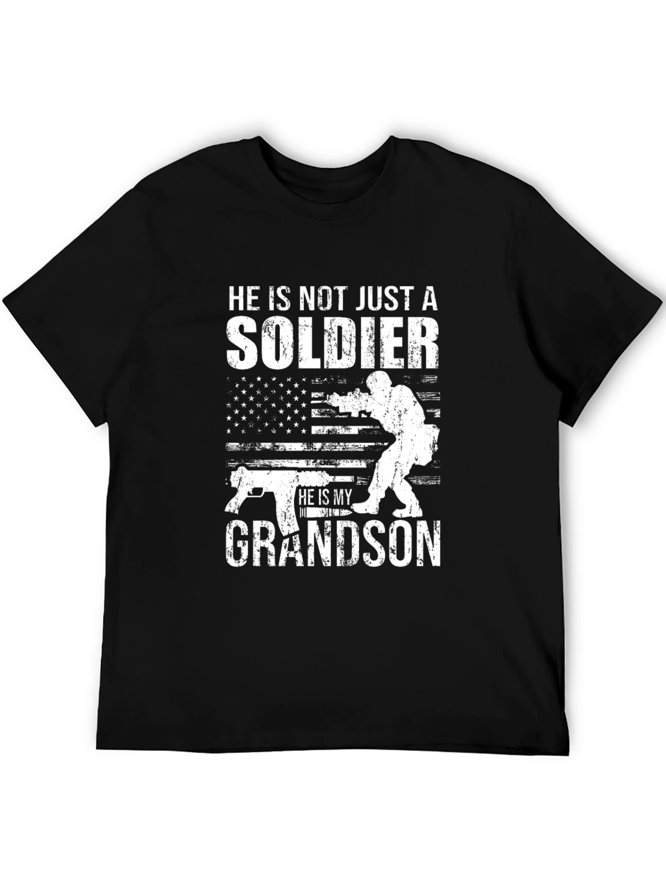 Grandson Soldier Graphic Tee - Patriotic