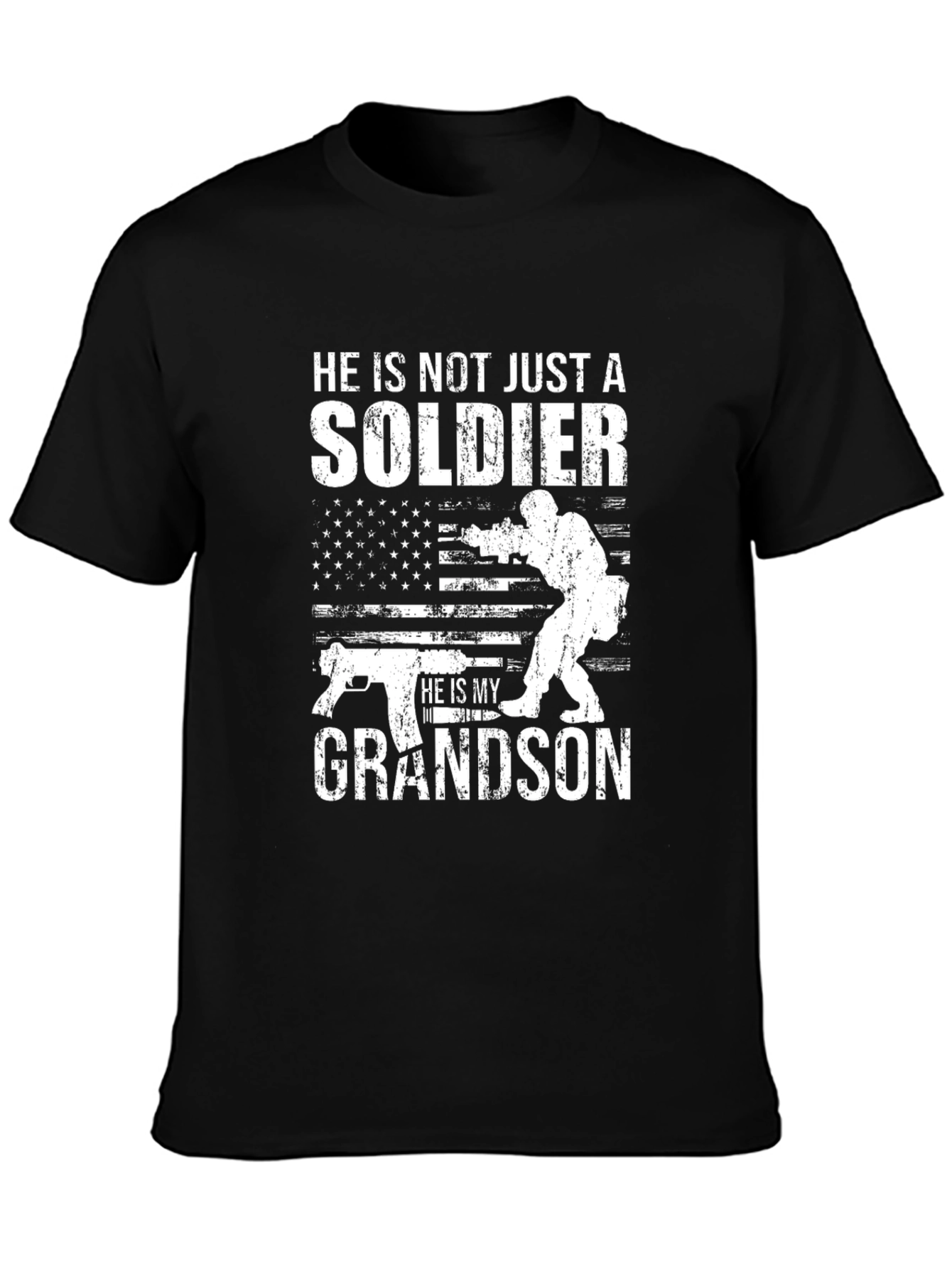 Grandson Soldier Graphic Tee - Patriotic