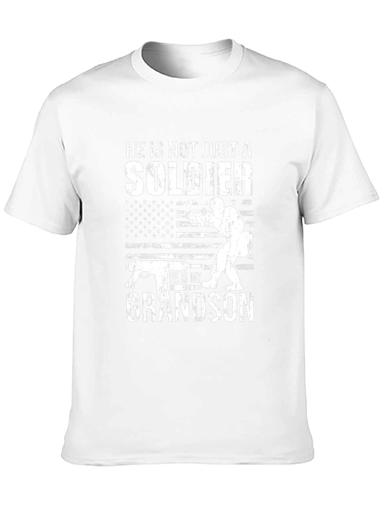 Grandson Soldier Graphic Tee - Patriotic