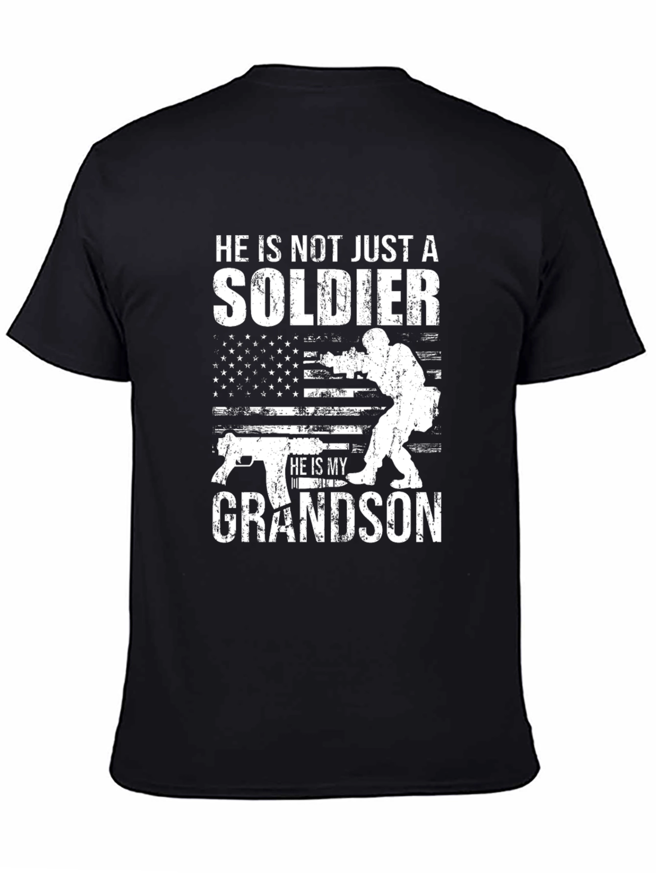 Grandson Soldier Graphic Tee - Patriotic