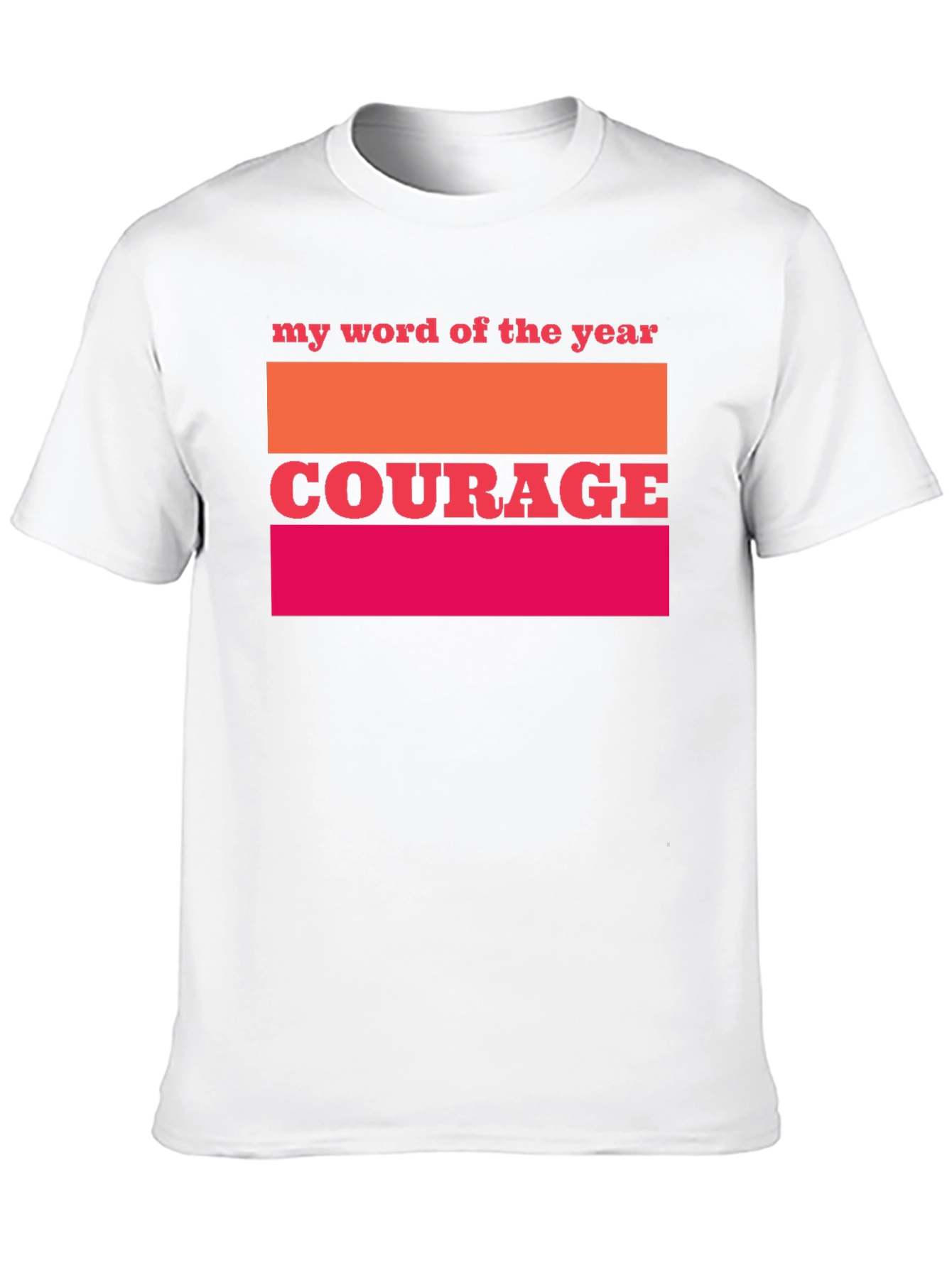Courage Word of The Year Graphic Tee