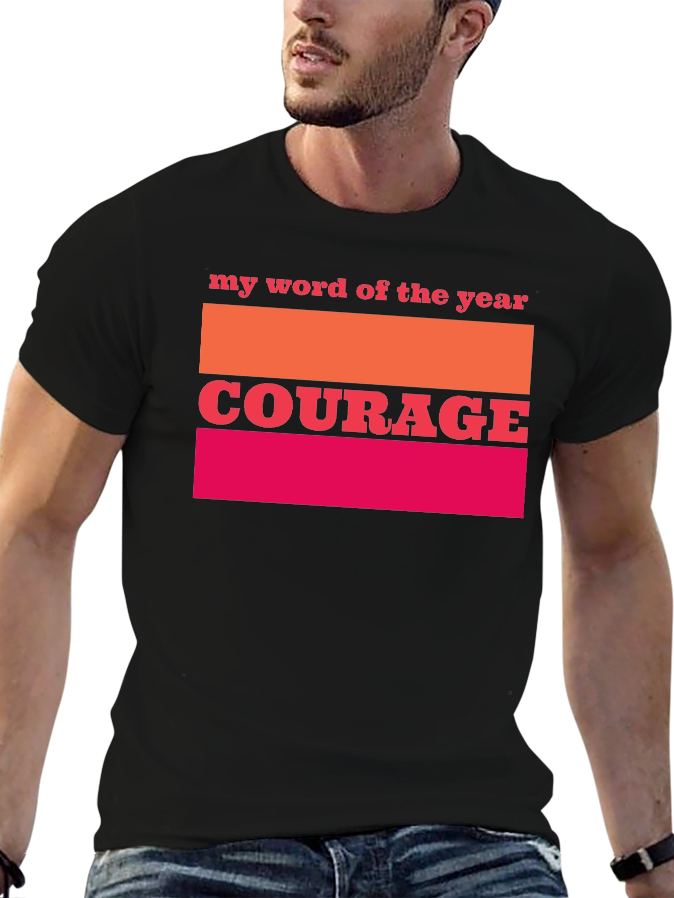 Courage Word of The Year Graphic Tee
