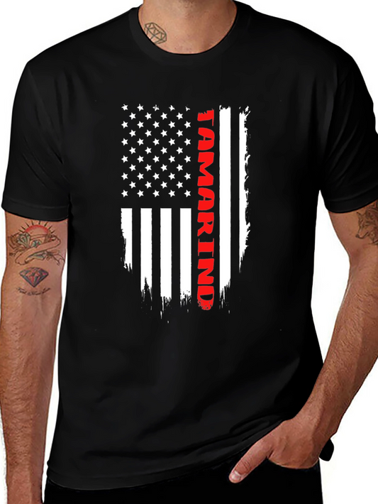 Tamarind USA Flag Graphic Tee - Patriotic Design