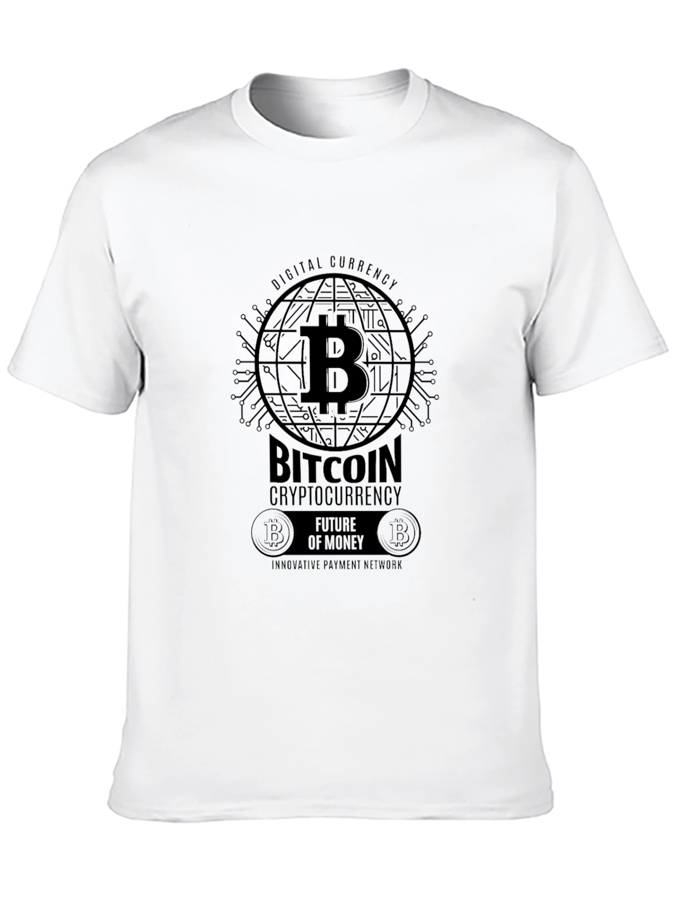 Bitcoin Crypto T-Shirt Digital Currency Tee