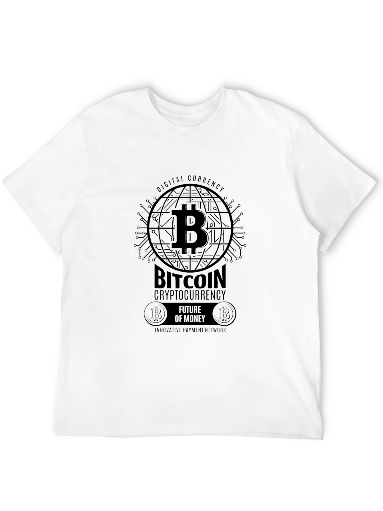 Bitcoin Crypto T-Shirt Digital Currency Tee