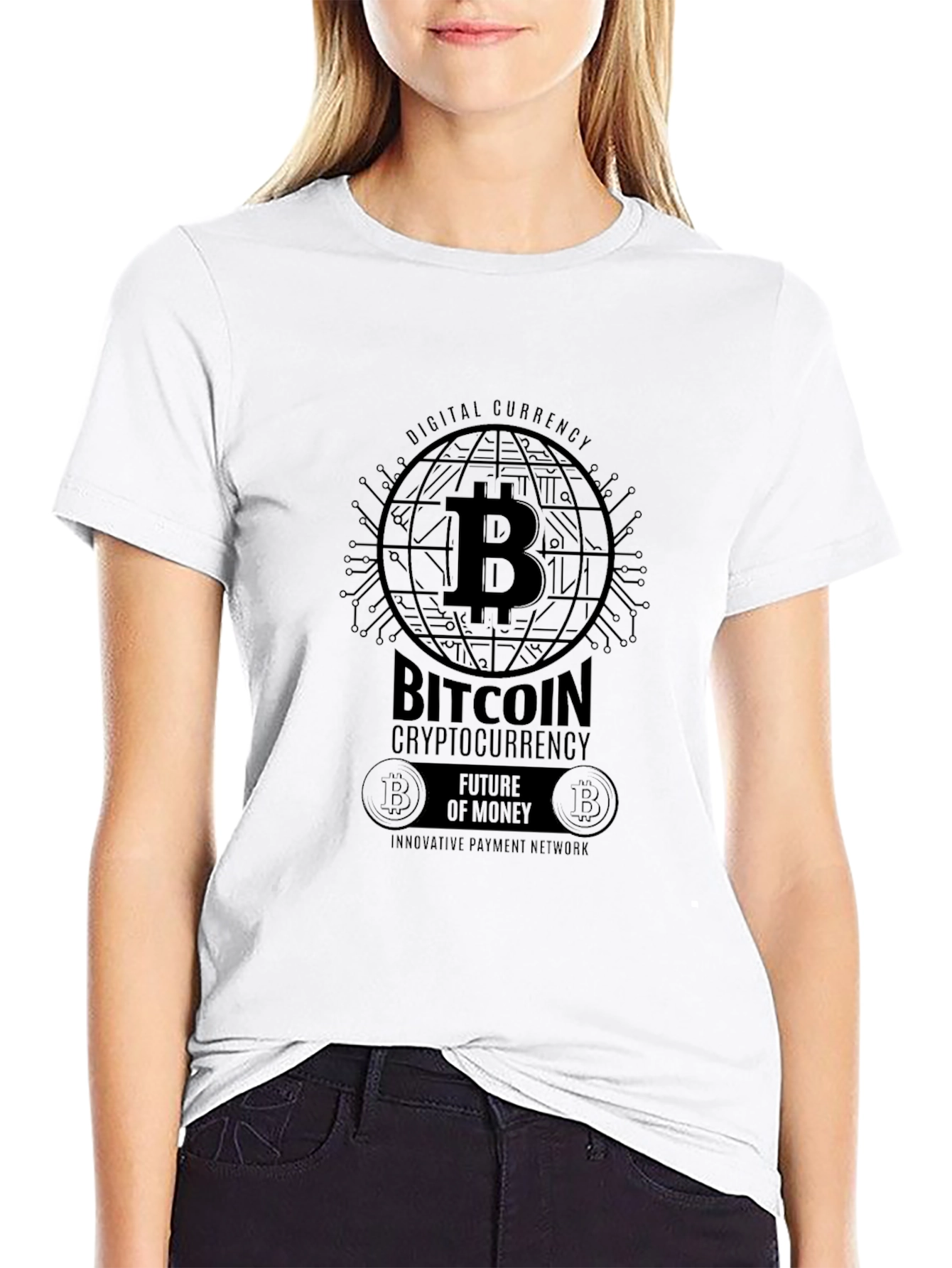 Bitcoin Crypto T-Shirt Digital Currency Tee