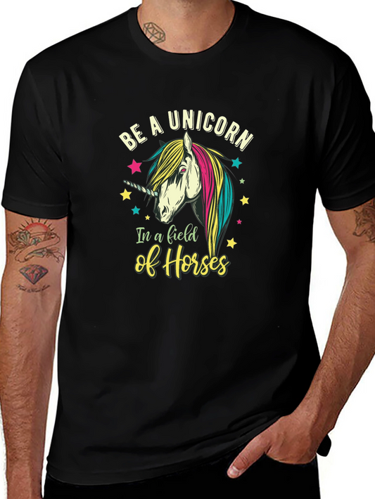 Be a Unicorn T-Shirt - Stylish Graphic Tee