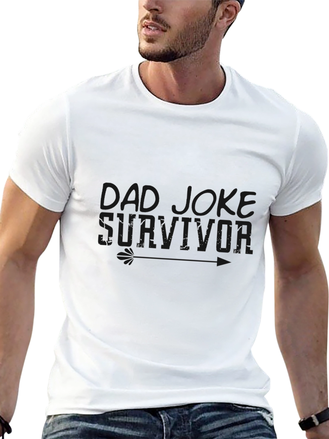 Survivor Arrow Black T-Shirt