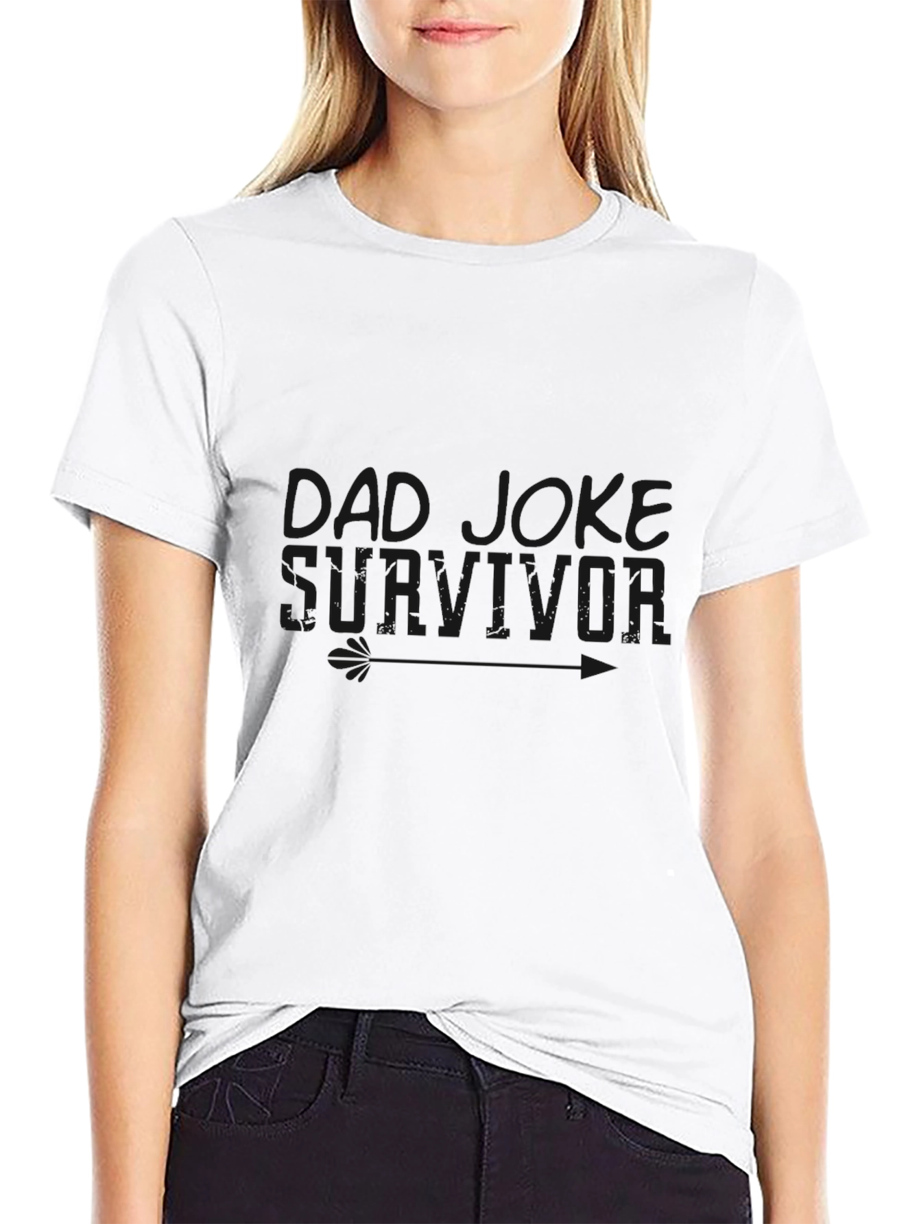 Survivor Arrow Black T-Shirt