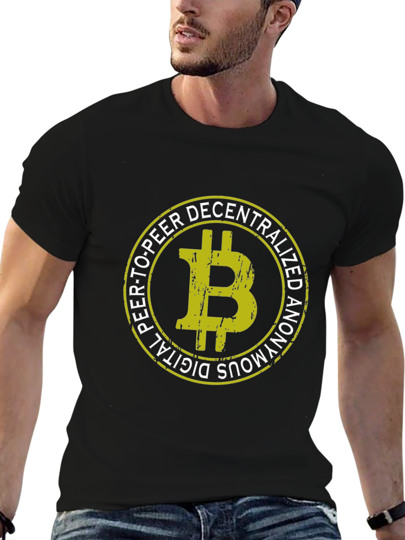 Bitcoin Decentralized T-Shirt - Crypto Fashion