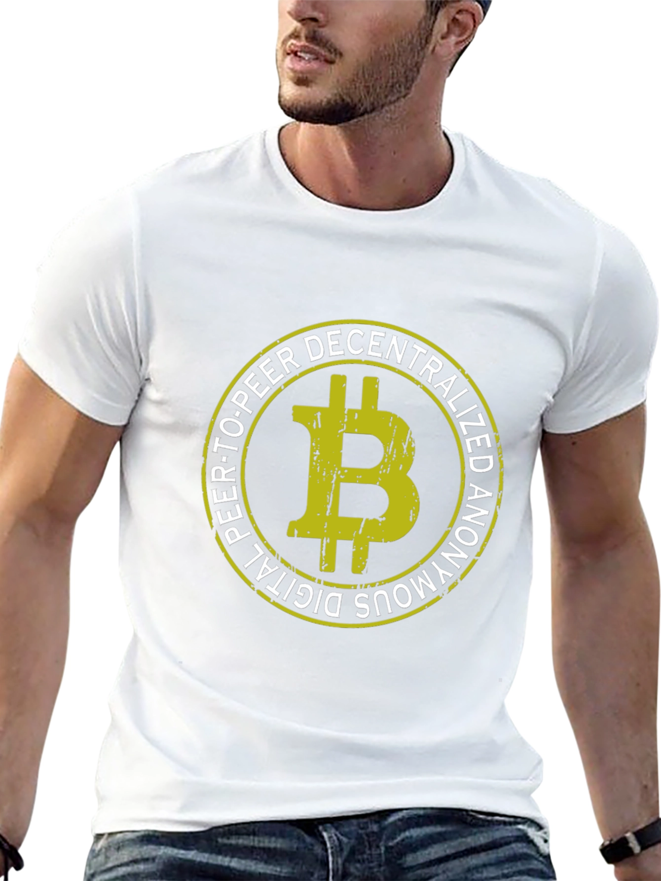 Bitcoin Decentralized T-Shirt - Crypto Fashion