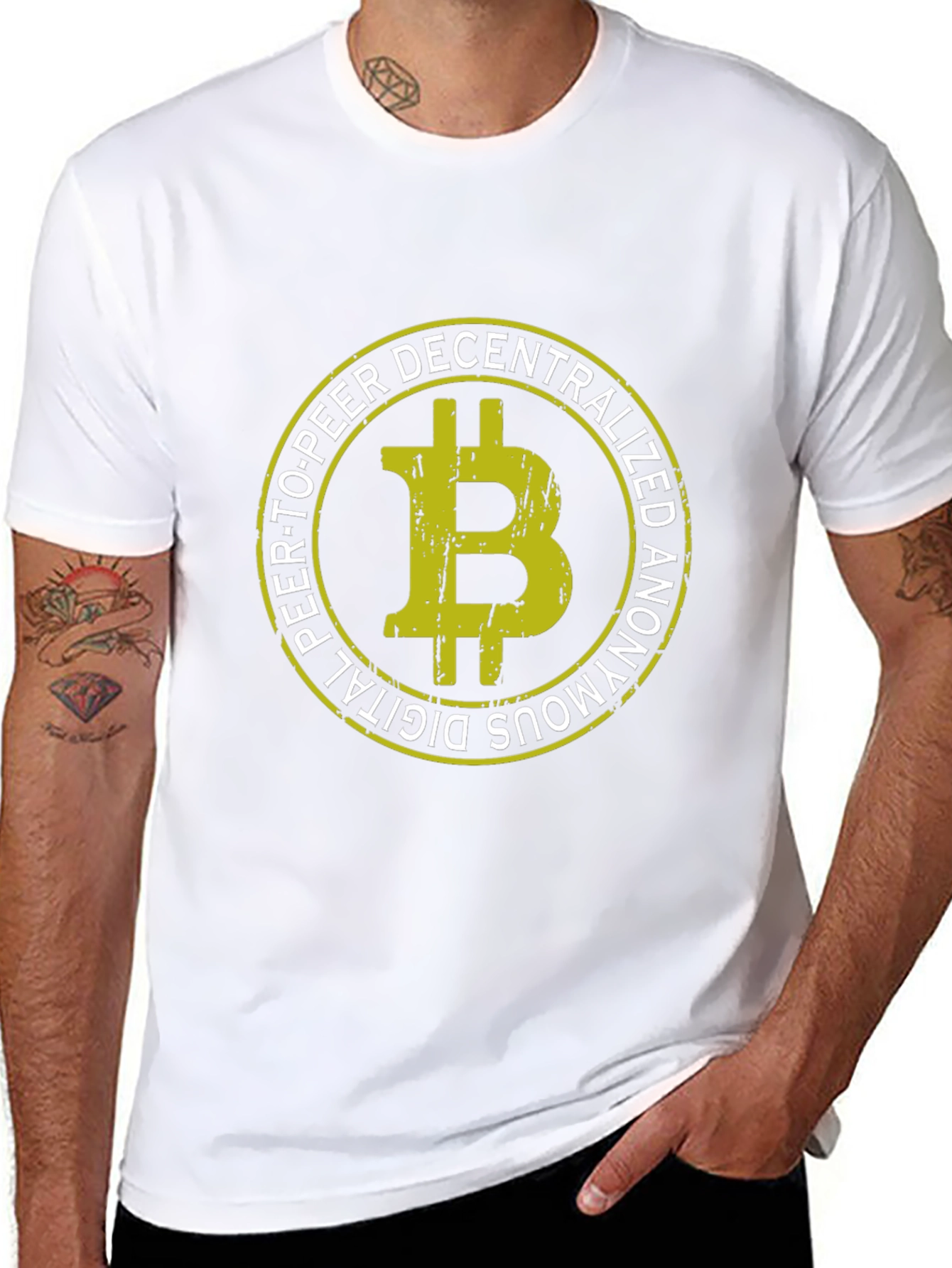 Bitcoin Decentralized T-Shirt - Crypto Fashion