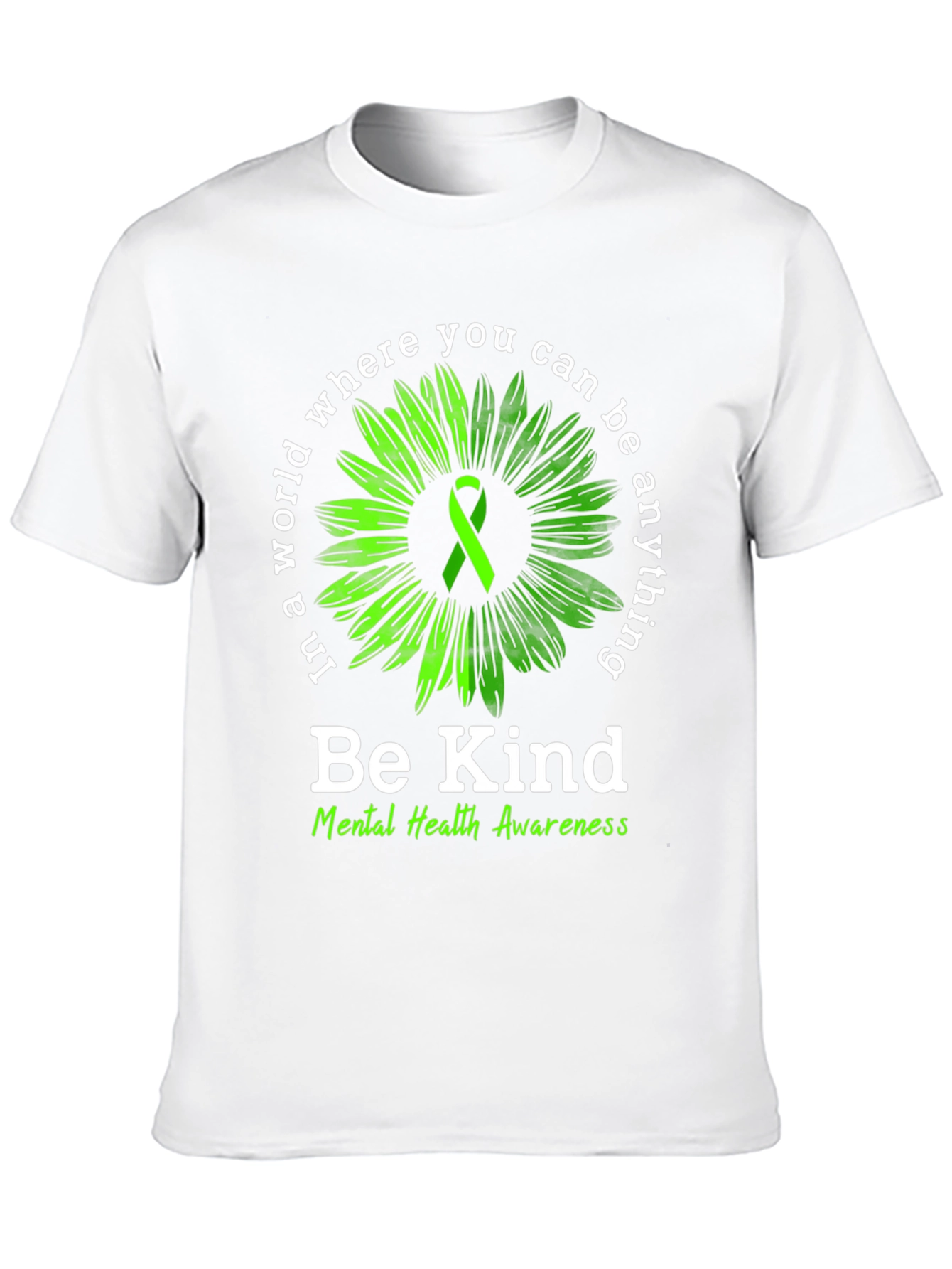 Be Kind Mental Health Awareness T-Shirt
