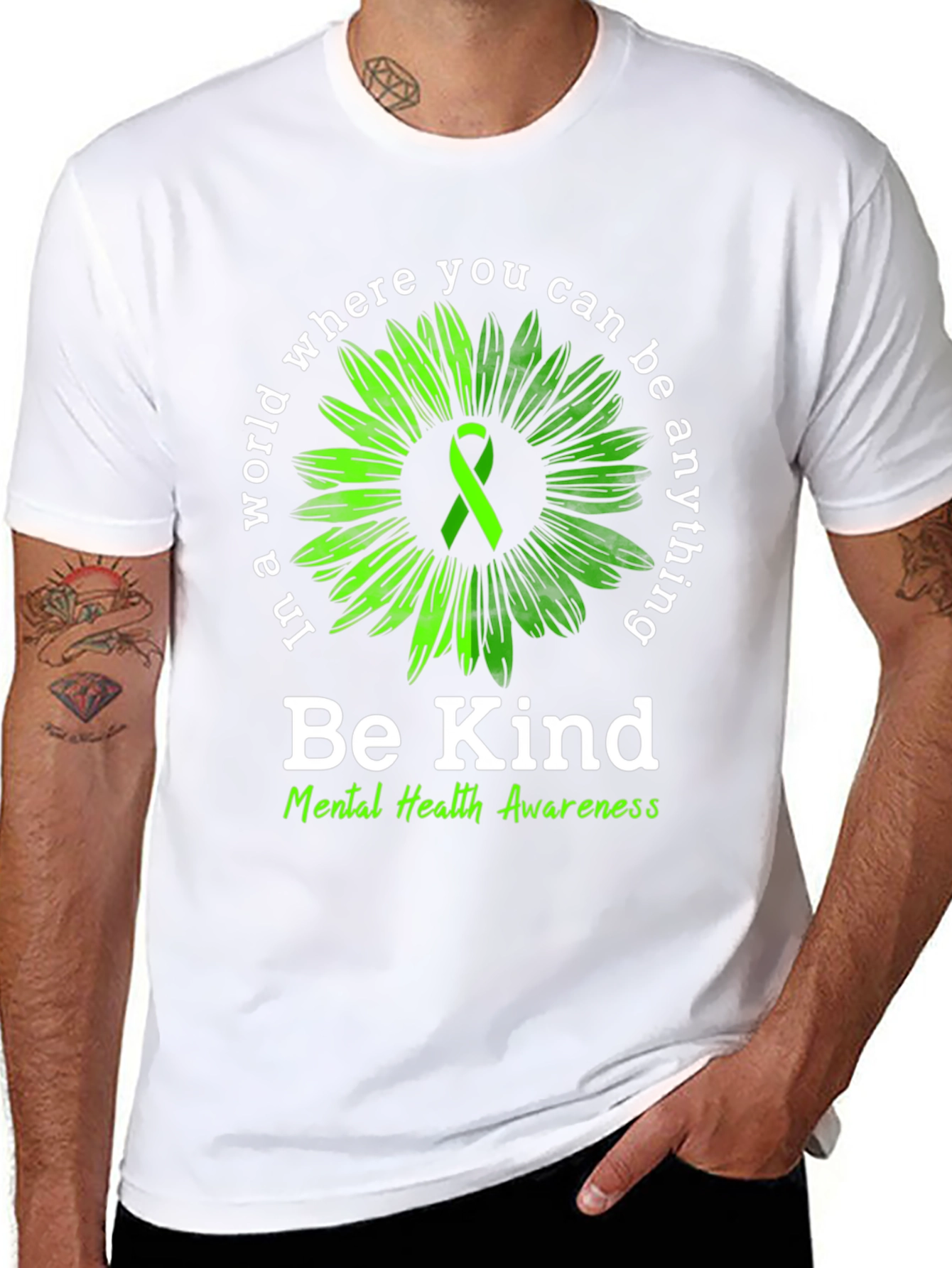 Be Kind Mental Health Awareness T-Shirt