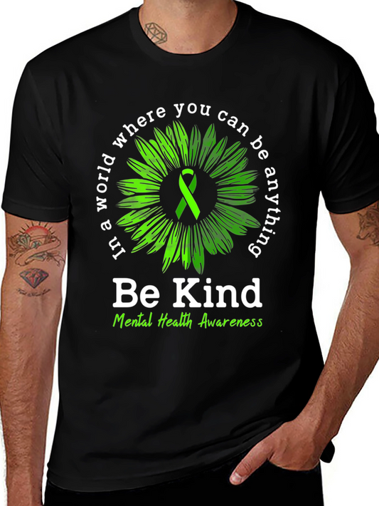 Be Kind Mental Health Awareness T-Shirt