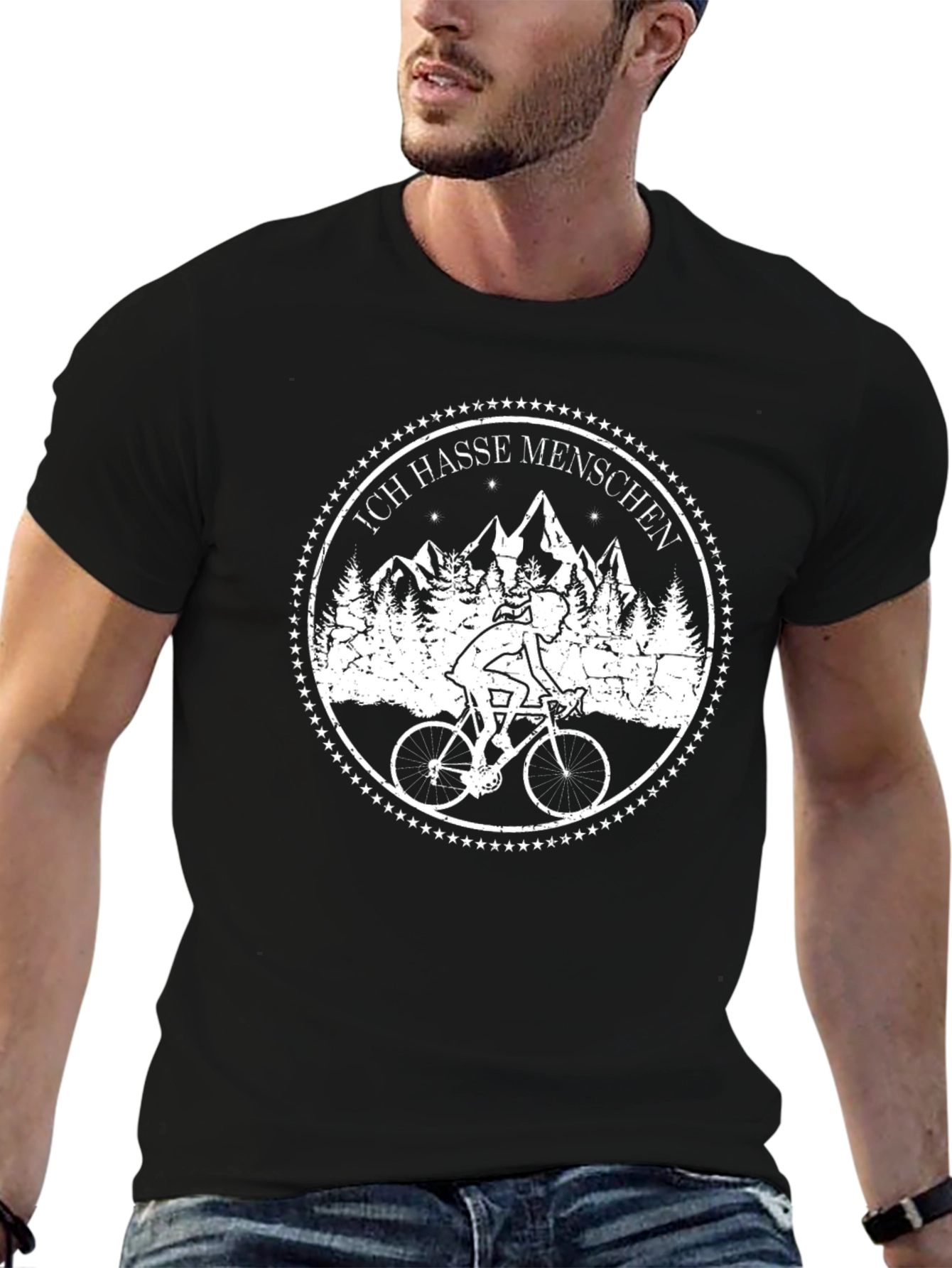 Ich Hasse Menschen Graphic Tee
