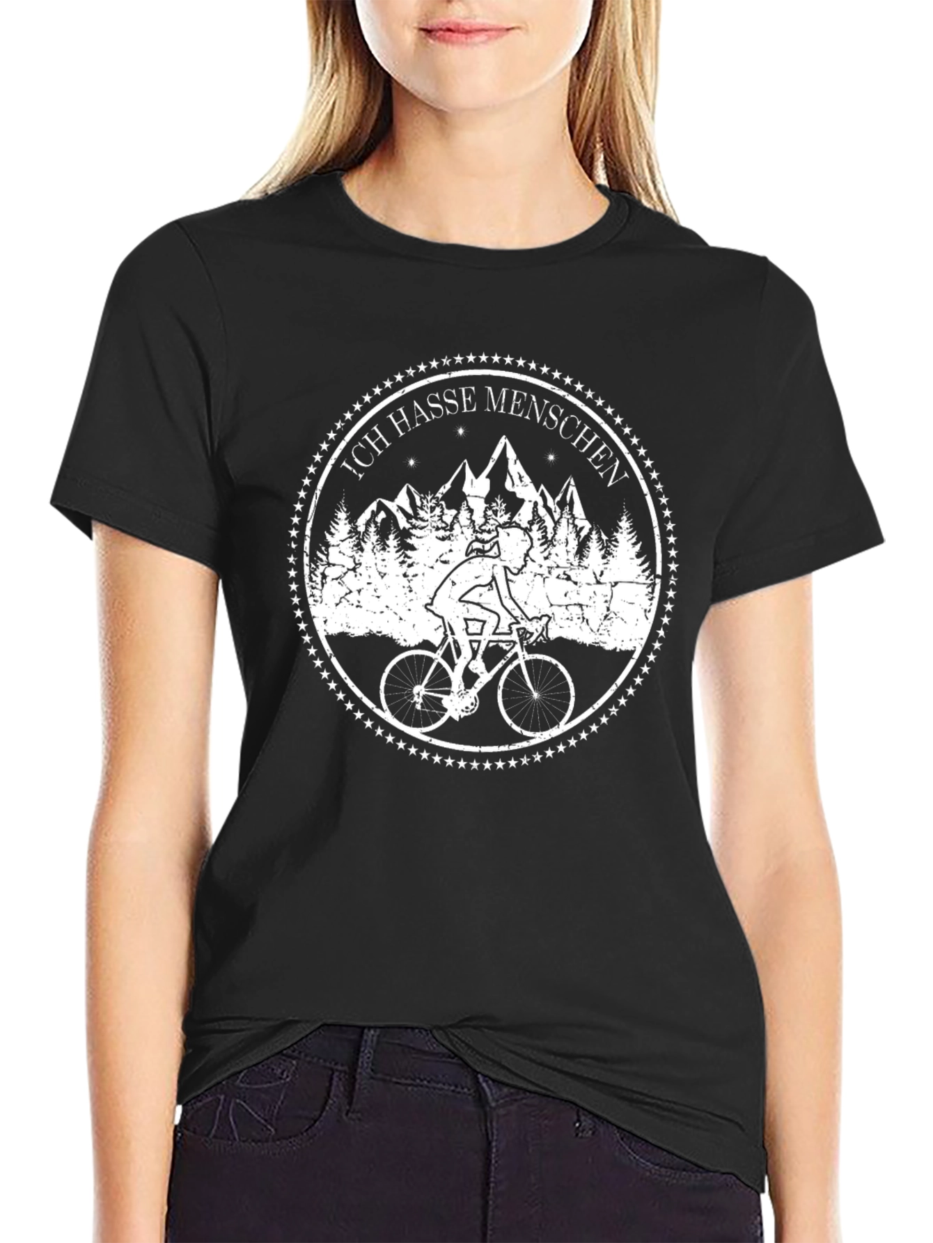 Ich Hasse Menschen Graphic Tee