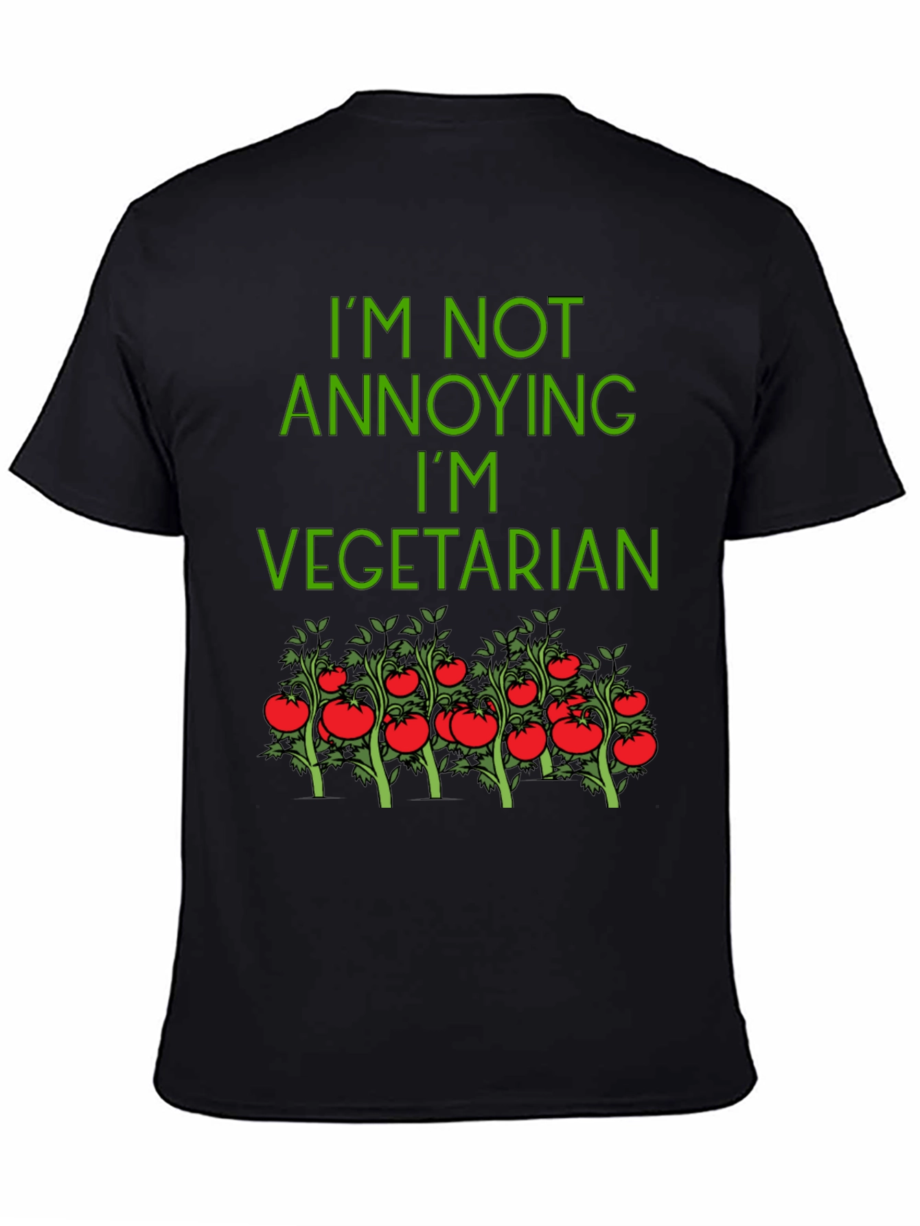 Vegetarian T-Shirt - Funny Graphic Tee