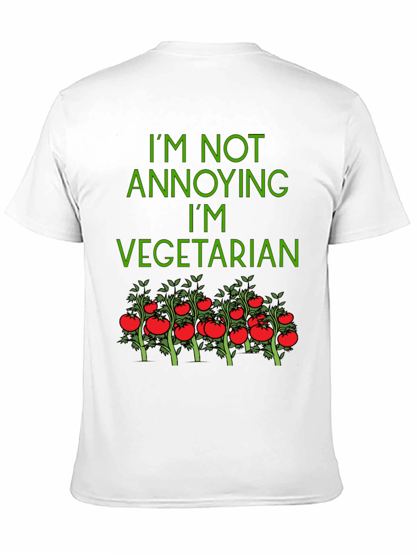 Vegetarian T-Shirt - Funny Graphic Tee