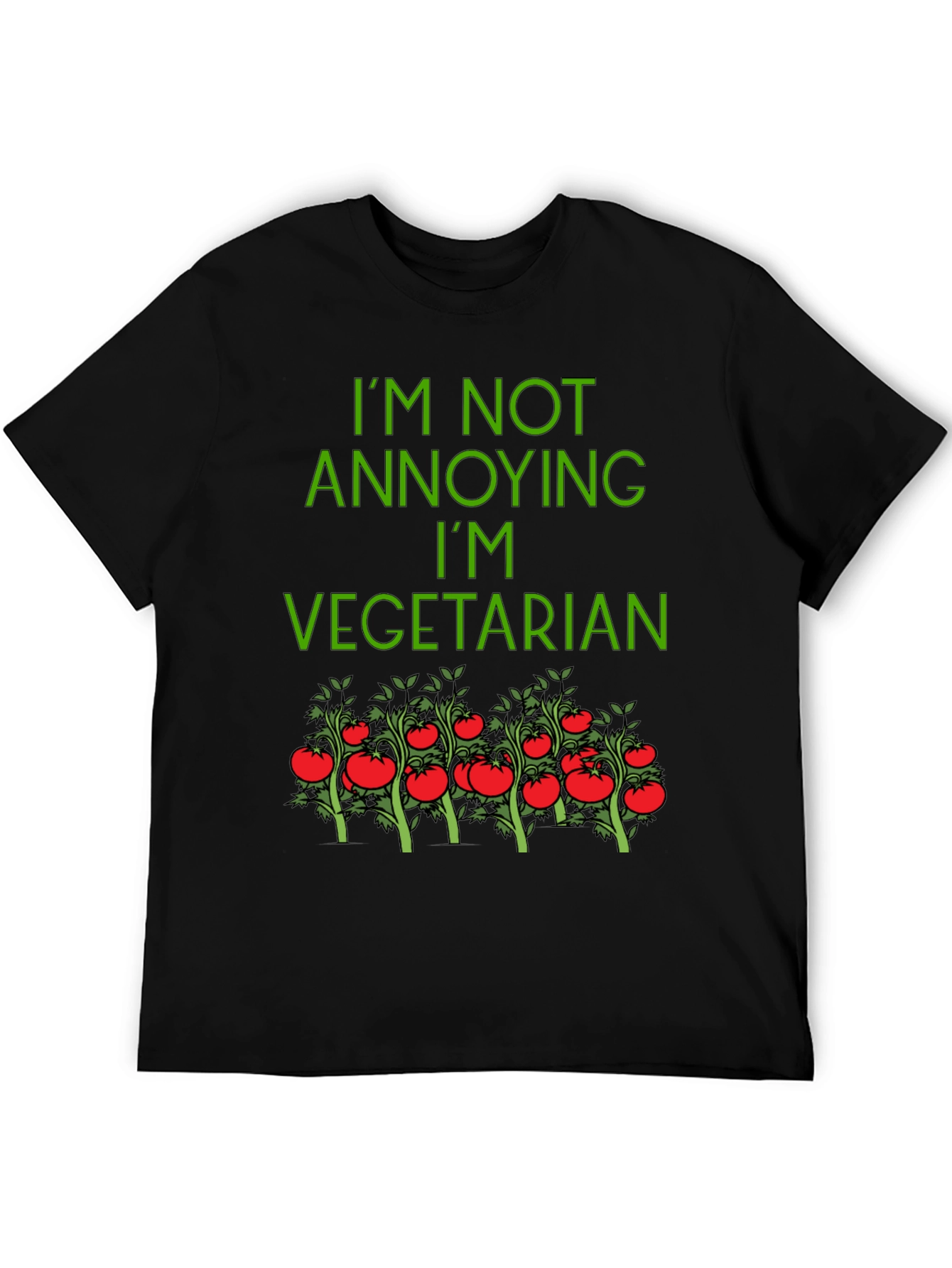 Vegetarian T-Shirt - Funny Graphic Tee