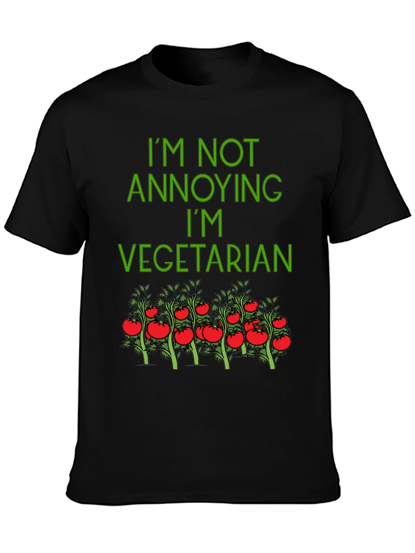 Vegetarian T-Shirt - Funny Graphic Tee