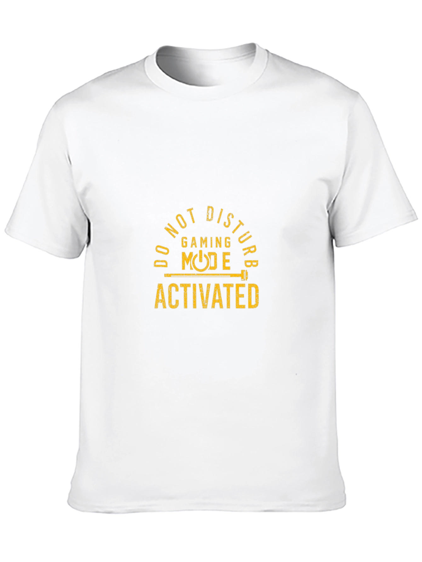 Gaming Mode Activated Black T-Shirt