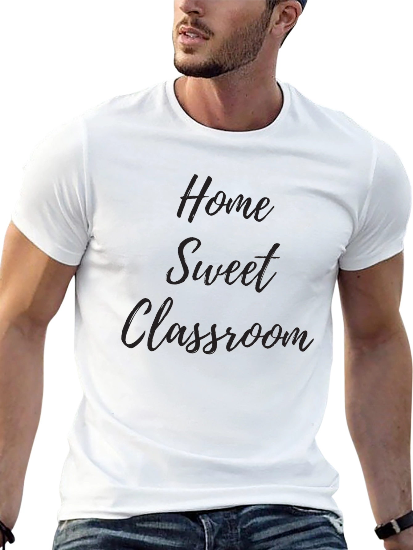 Home Sweet Classroom Black Graphic Tee