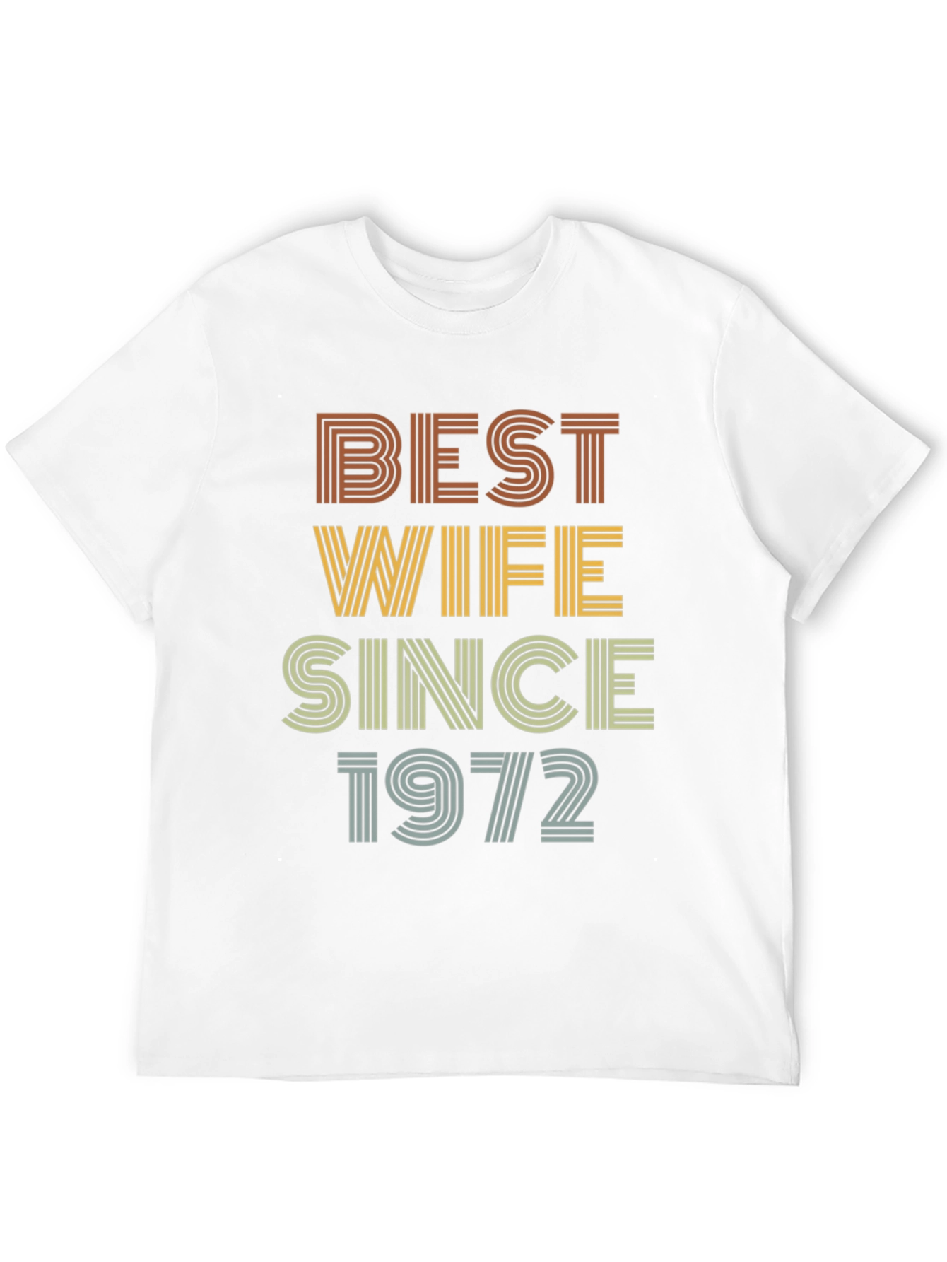 Best Wife Since 1972 Retro Graphic Tee
