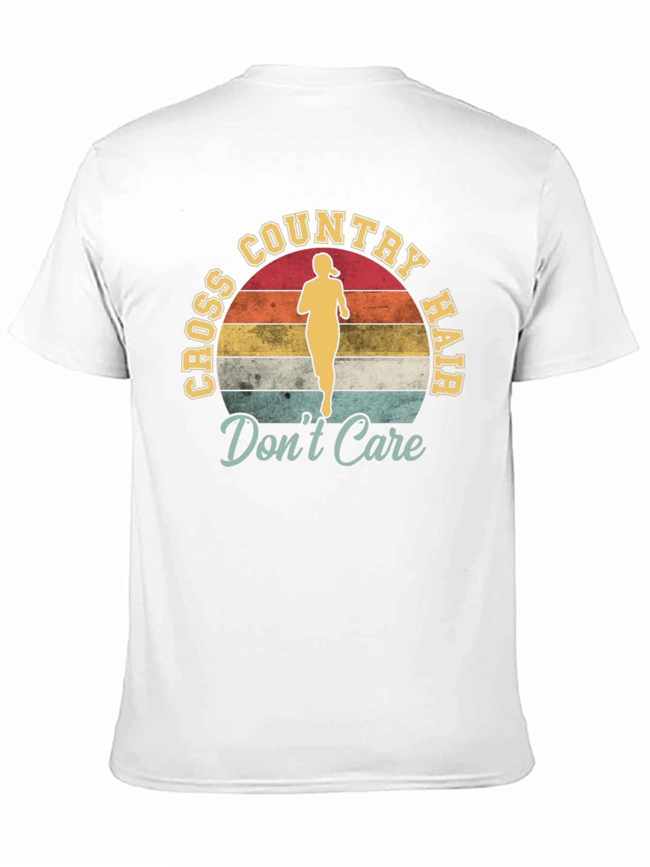 Cross Country Hair Dont Care Graphic T-Shirt