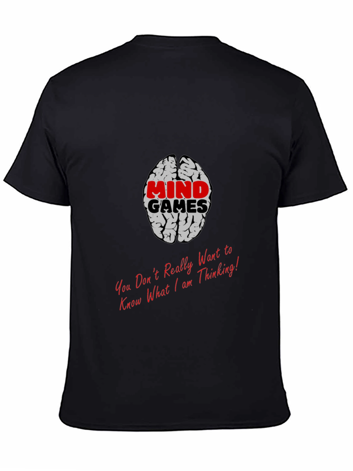 Mind Games Brain Graphic T-Shirt