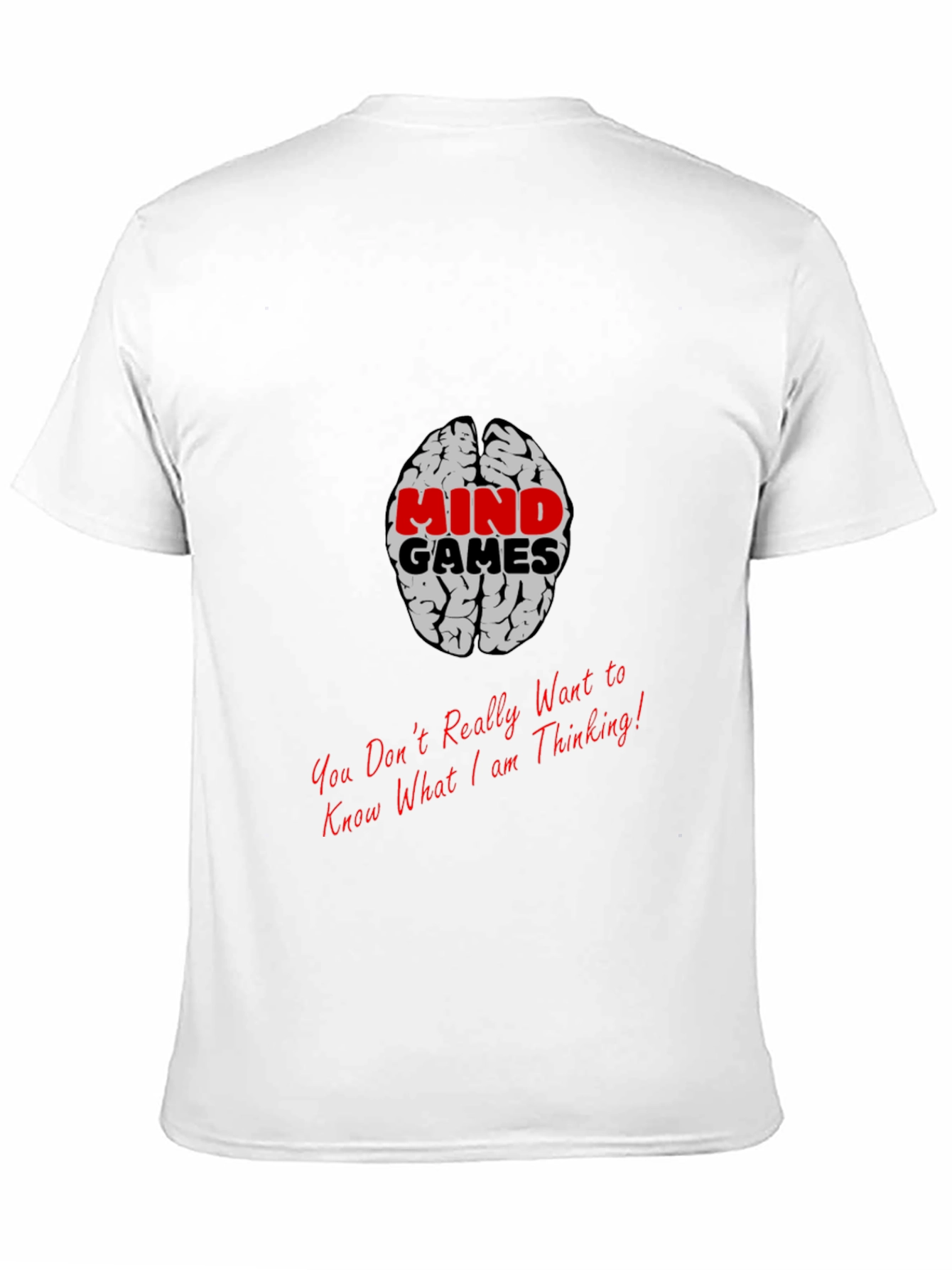 Mind Games Brain Graphic T-Shirt