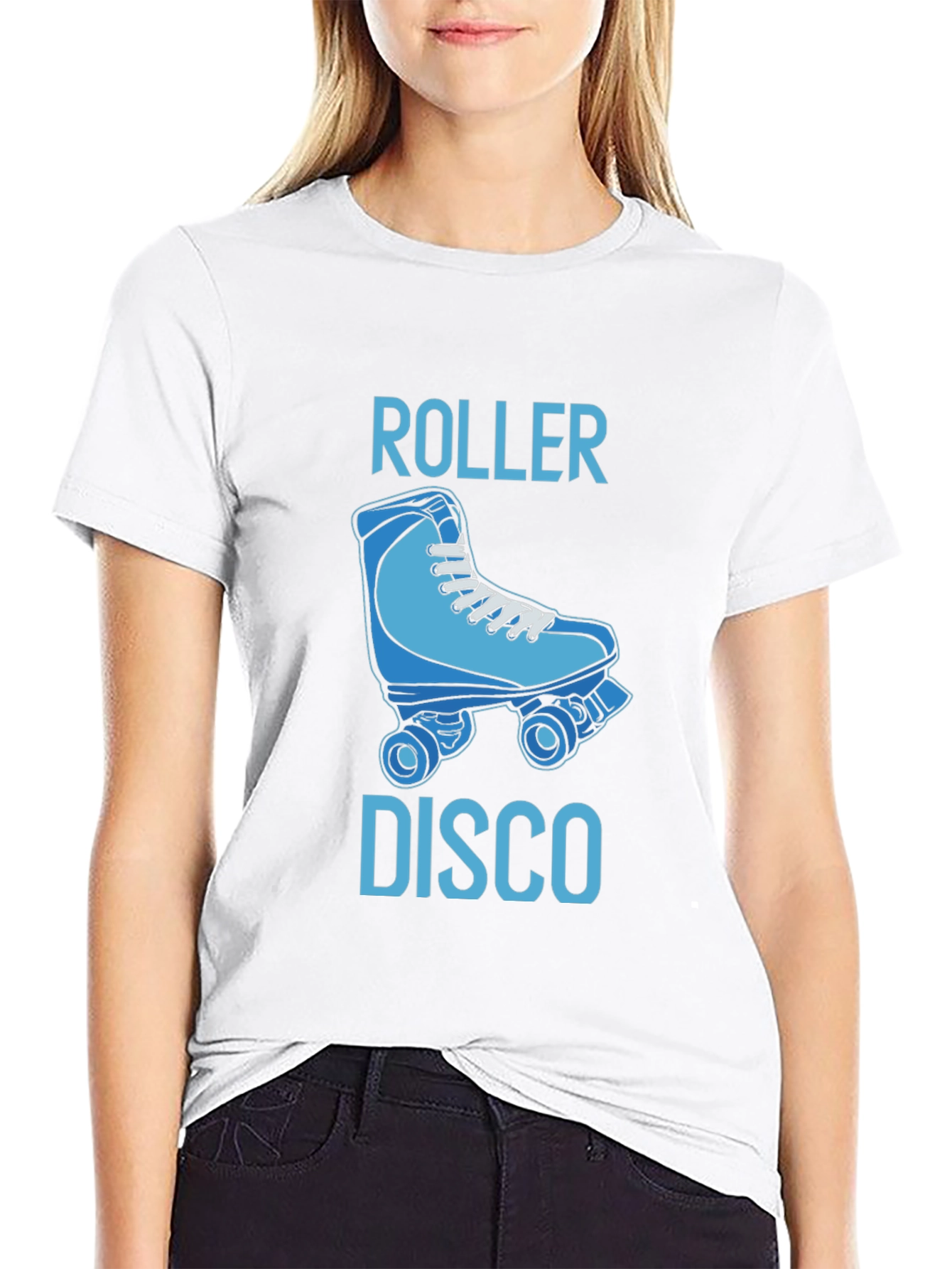 Roller Disco Graphic T-Shirt - Retro Style