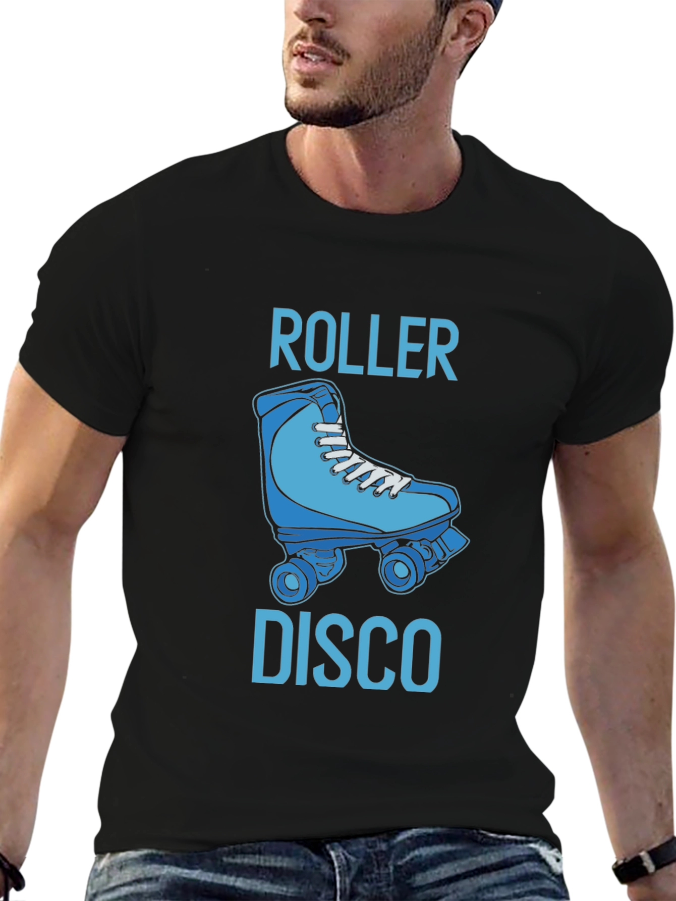 Roller Disco Graphic T-Shirt - Retro Style