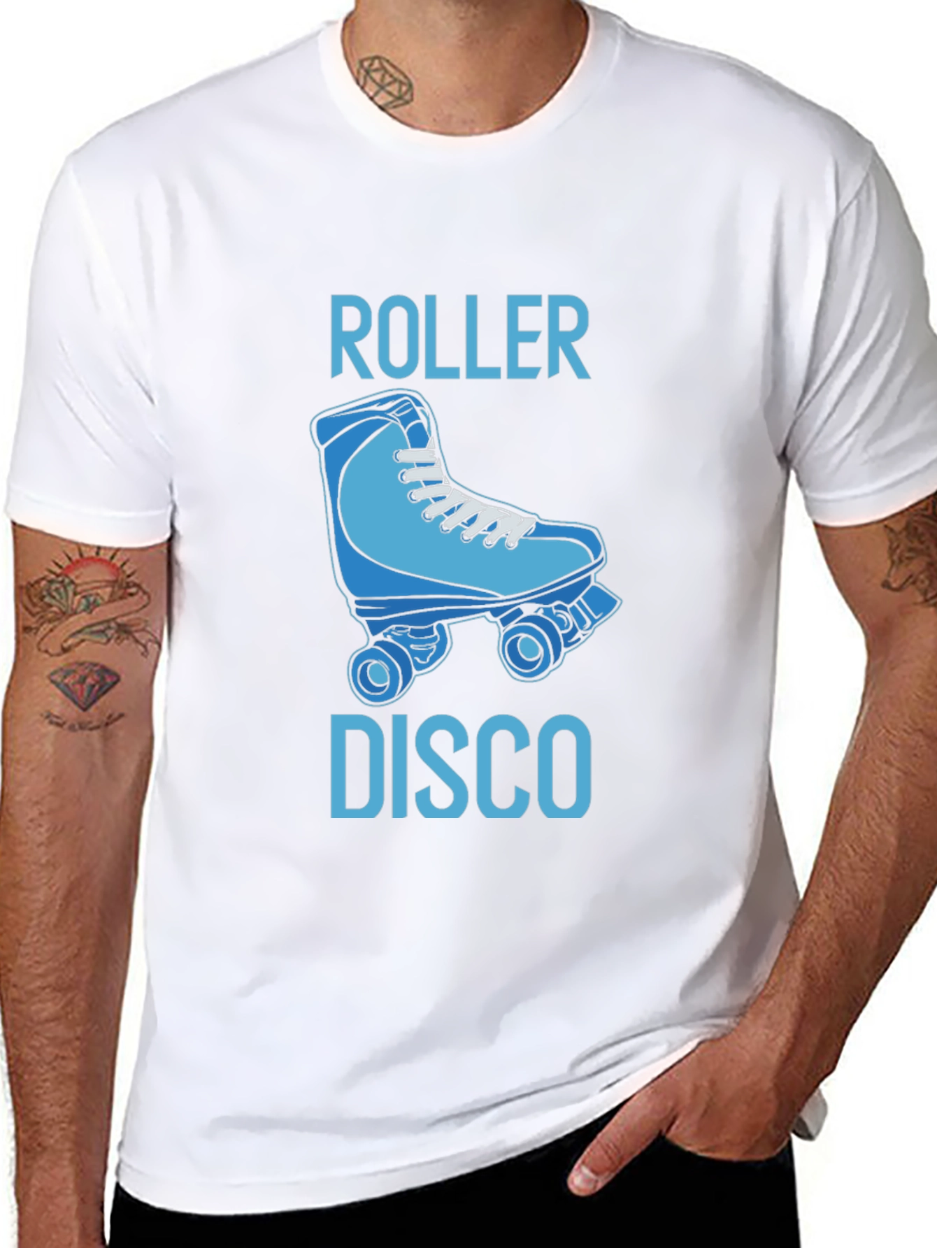 Roller Disco Graphic T-Shirt - Retro Style