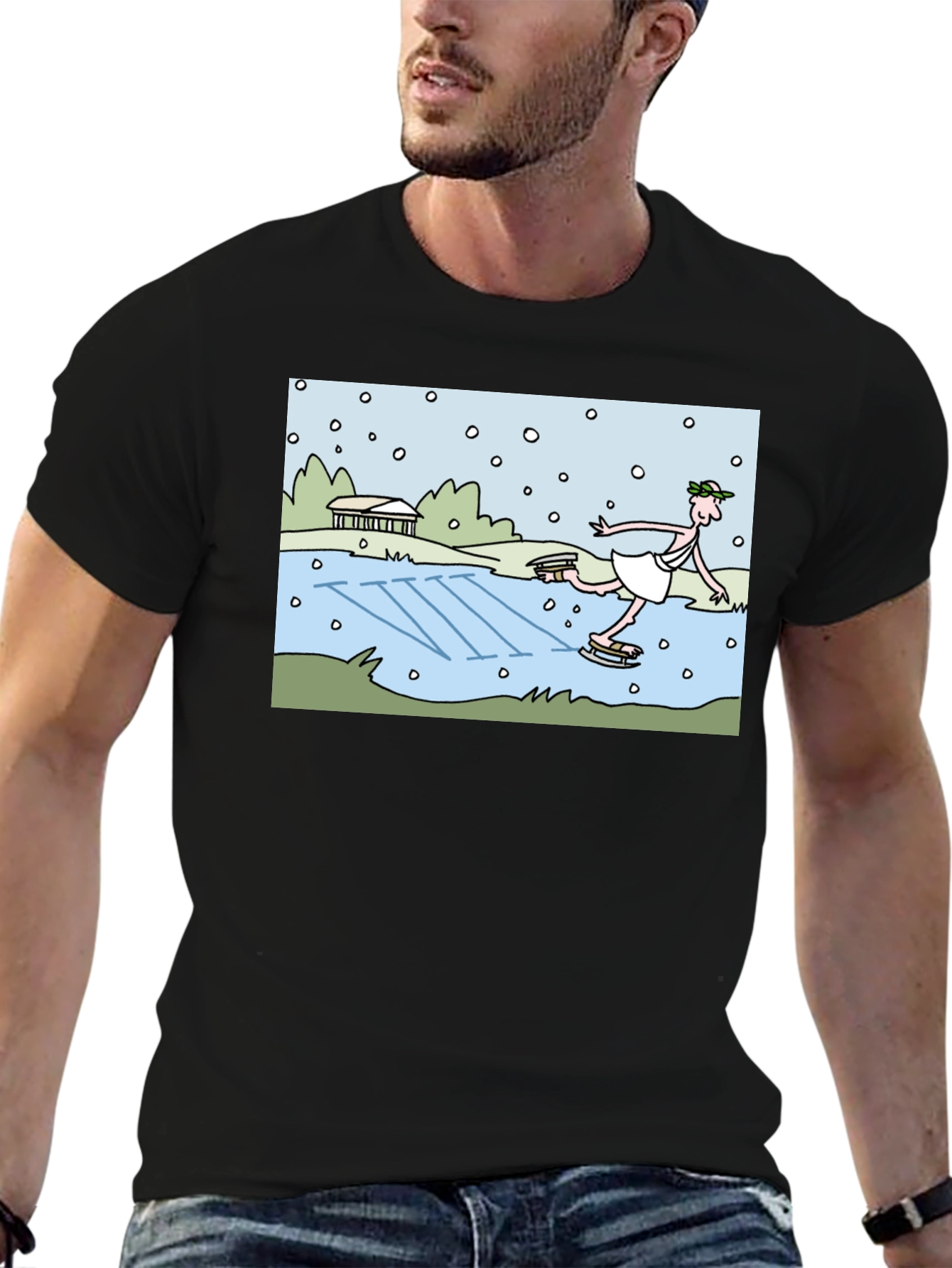 Figure Skater T-Shirt - Winter Fun