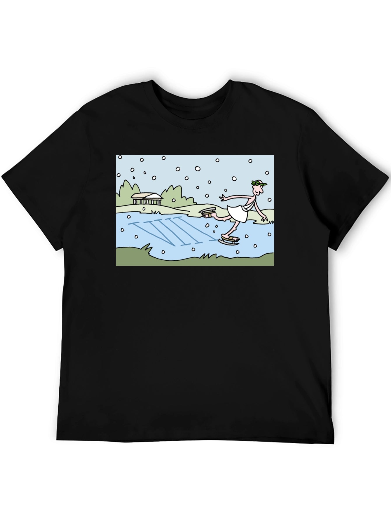 Figure Skater T-Shirt - Winter Fun