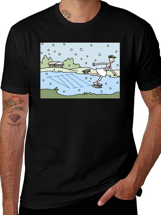 Figure Skater T-Shirt - Winter Fun