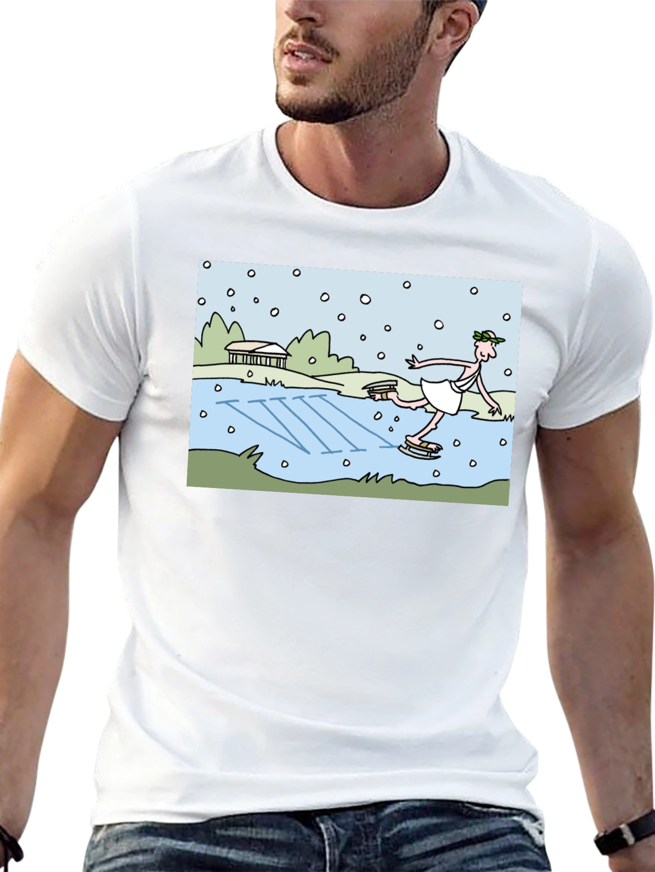 Figure Skater T-Shirt - Winter Fun
