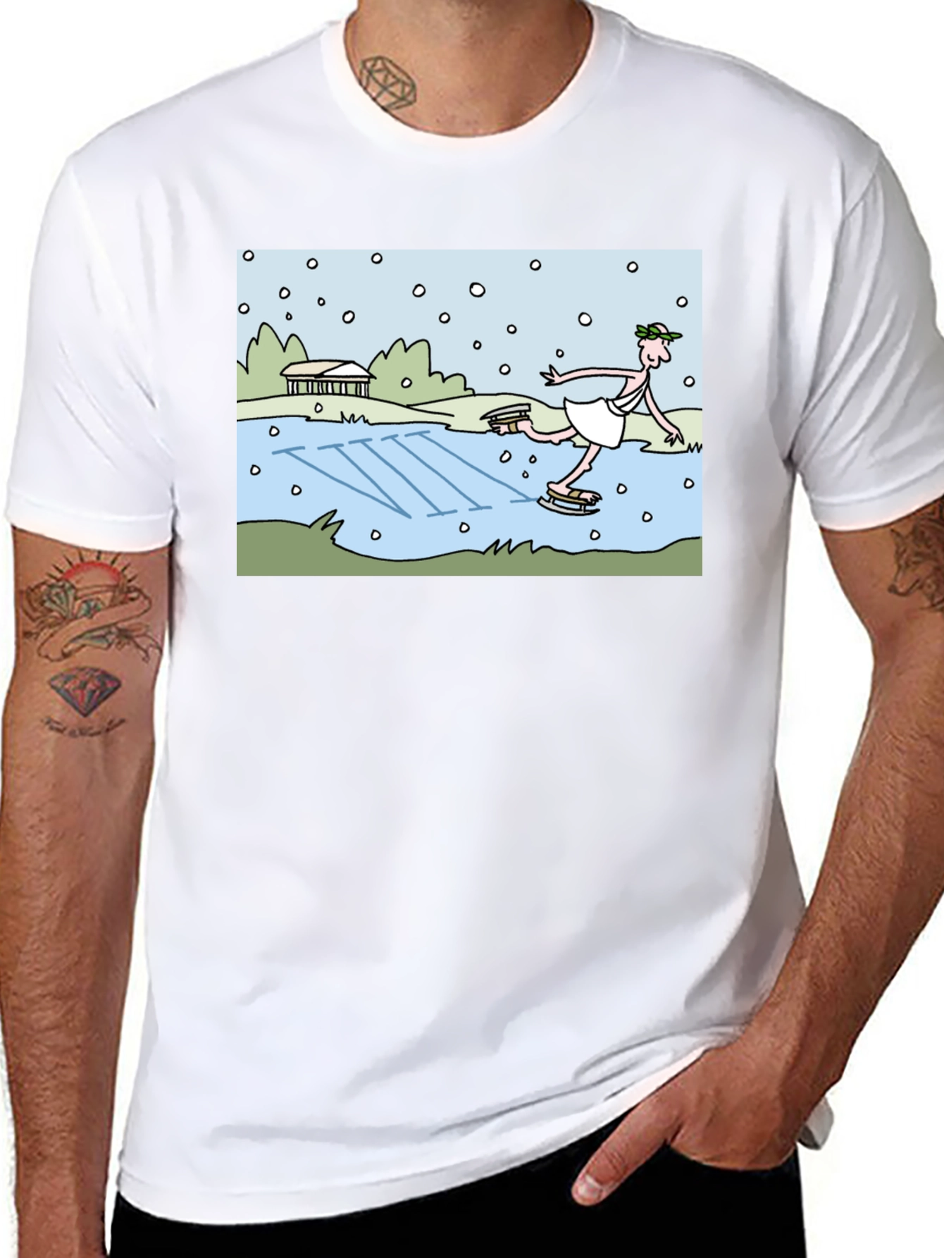 Figure Skater T-Shirt - Winter Fun