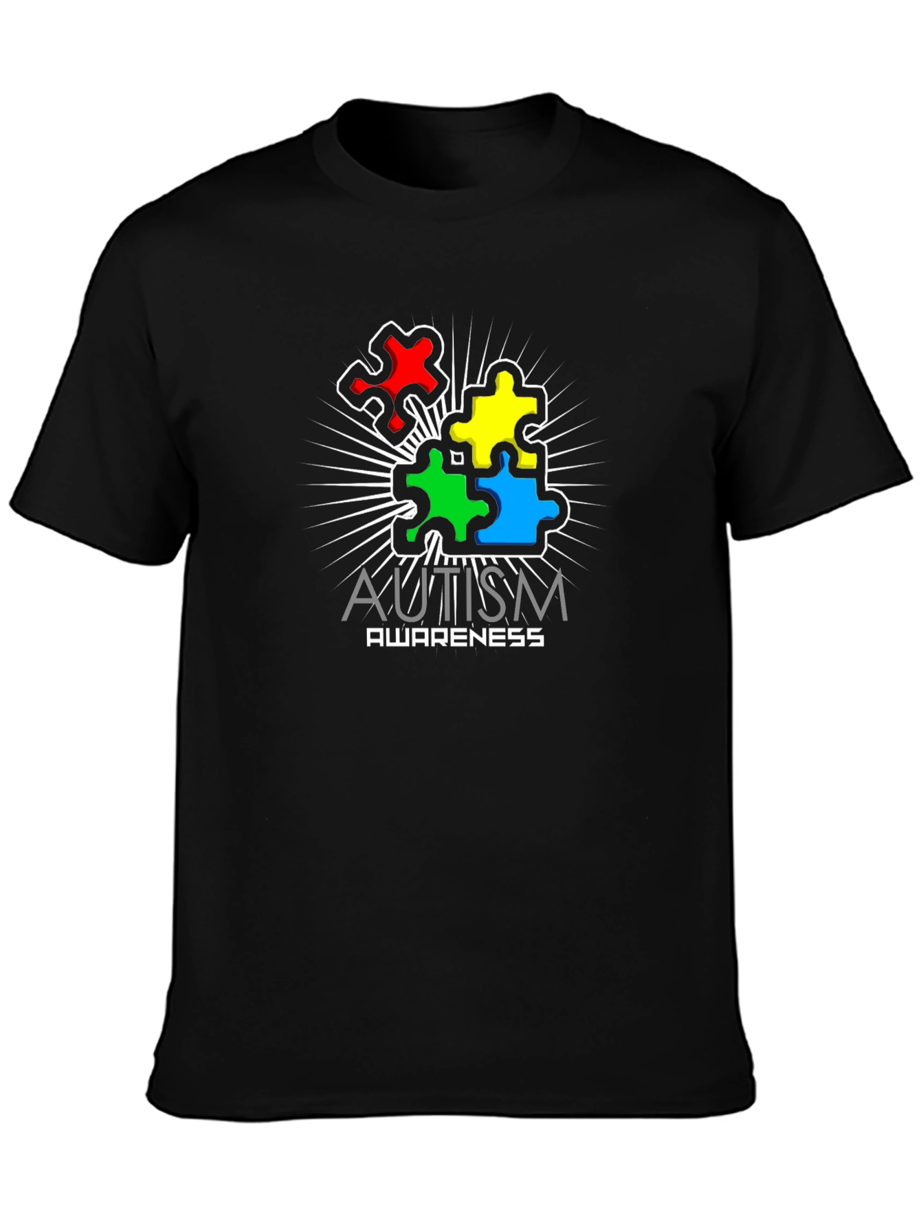 Autism Awareness Puzzle Piece T-Shirt