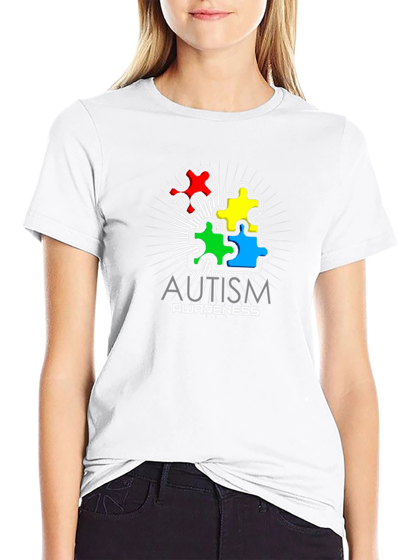 Autism Awareness Puzzle Piece T-Shirt