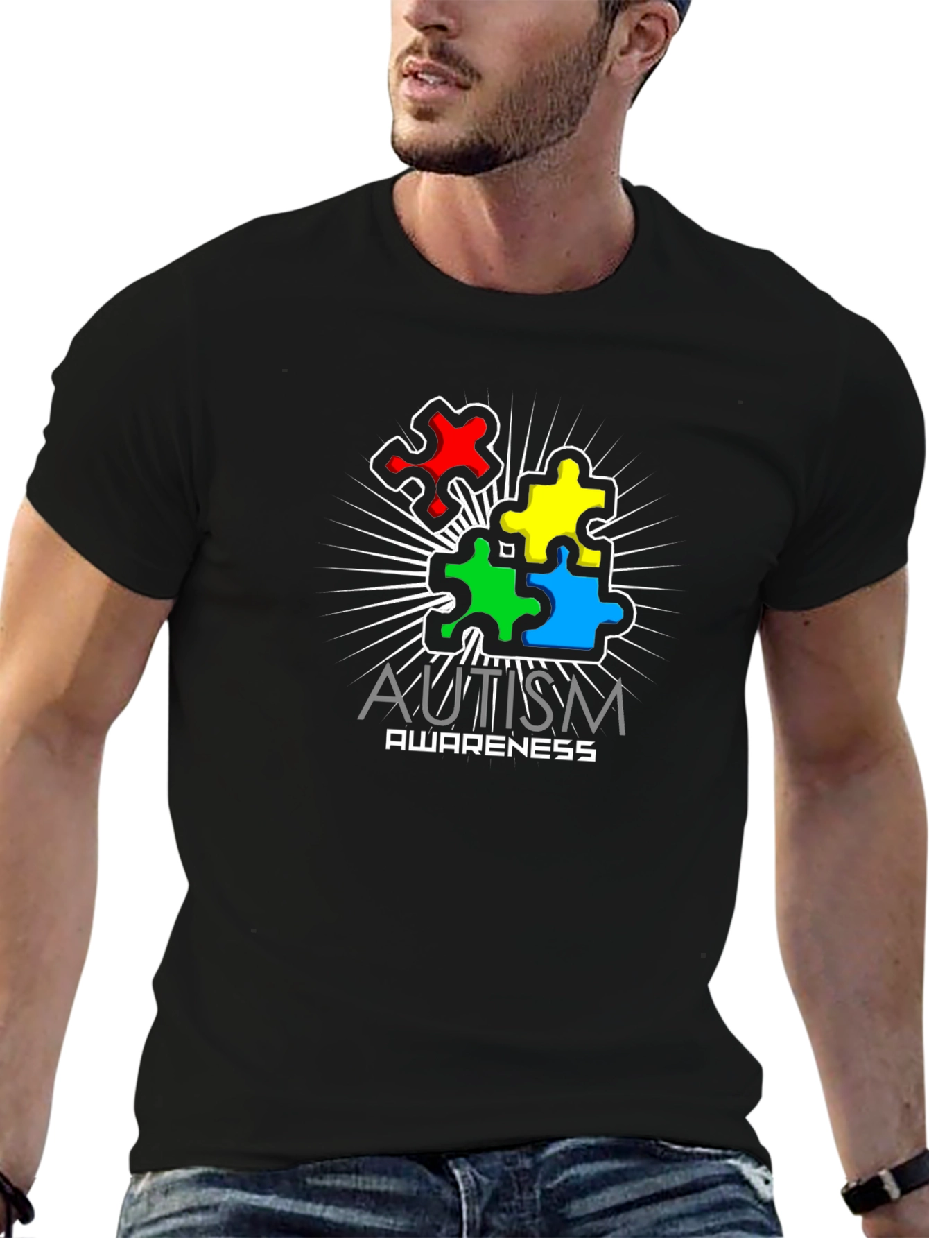 Autism Awareness Puzzle Piece T-Shirt