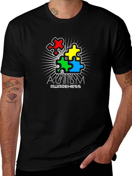 Autism Awareness Puzzle Piece T-Shirt