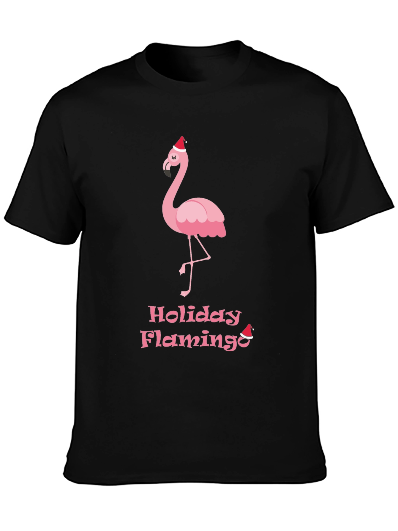 Holiday Flamingo Graphic Tee