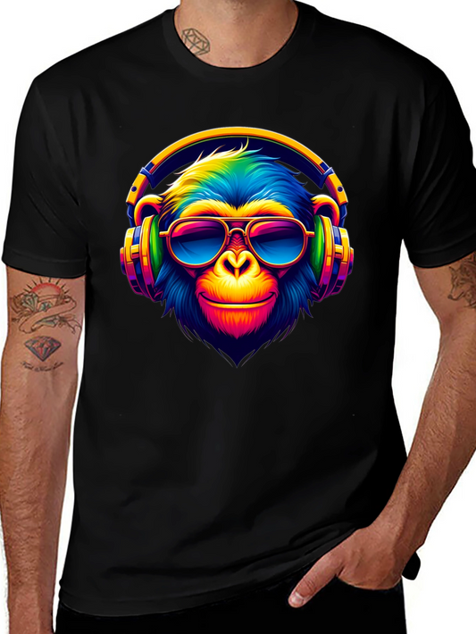 Monkey DJ Graphic Tee