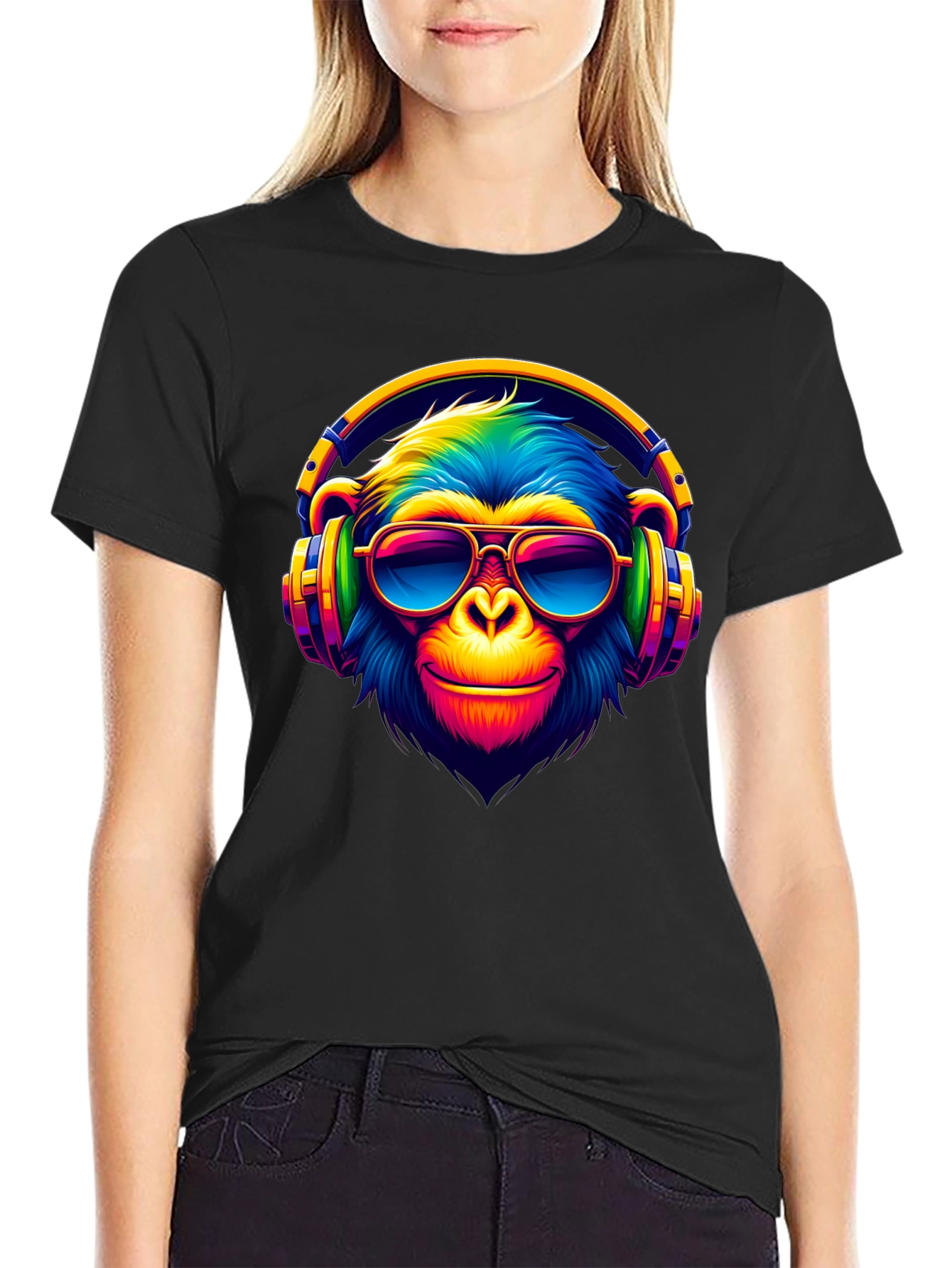Monkey DJ Graphic Tee