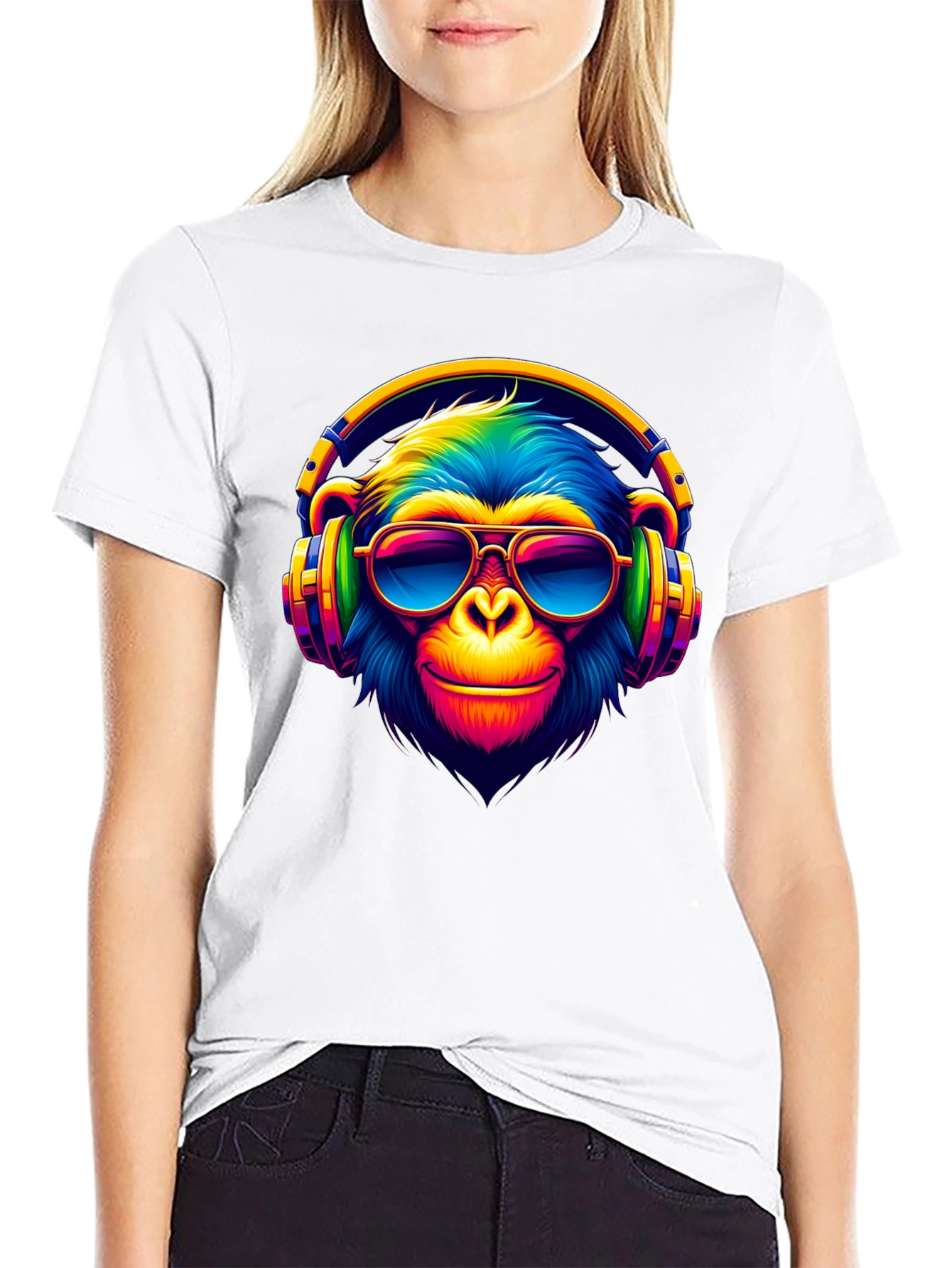 Monkey DJ Graphic Tee